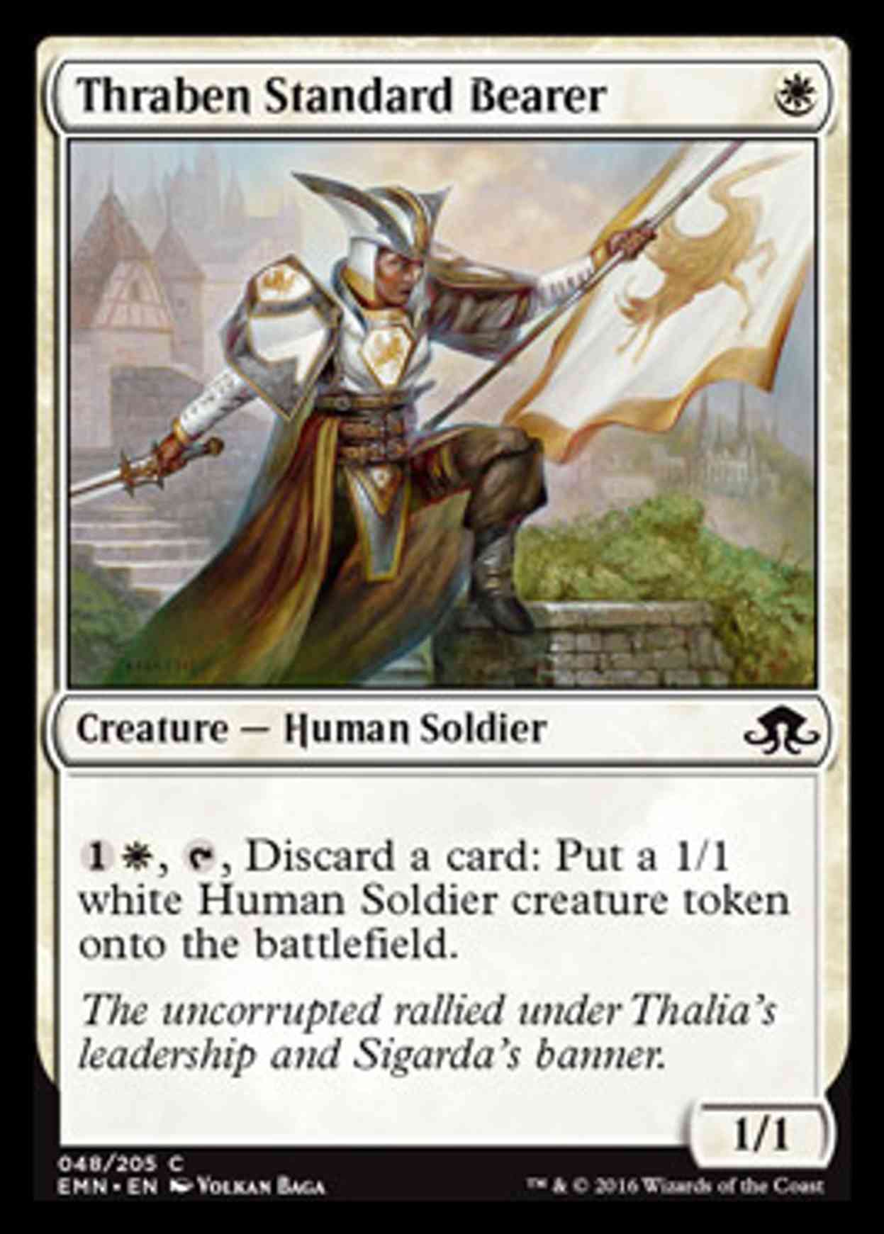 Thraben Standard Bearer magic card front