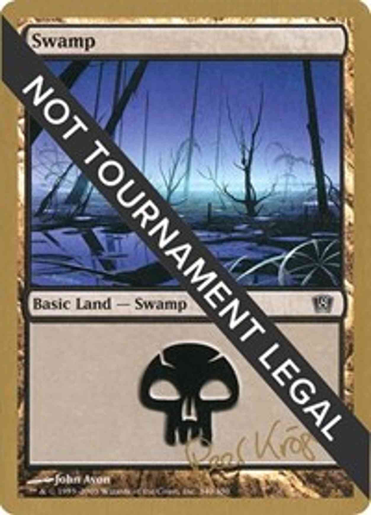 Swamp (340) - 2003 Peer Kroger (8ED) magic card front