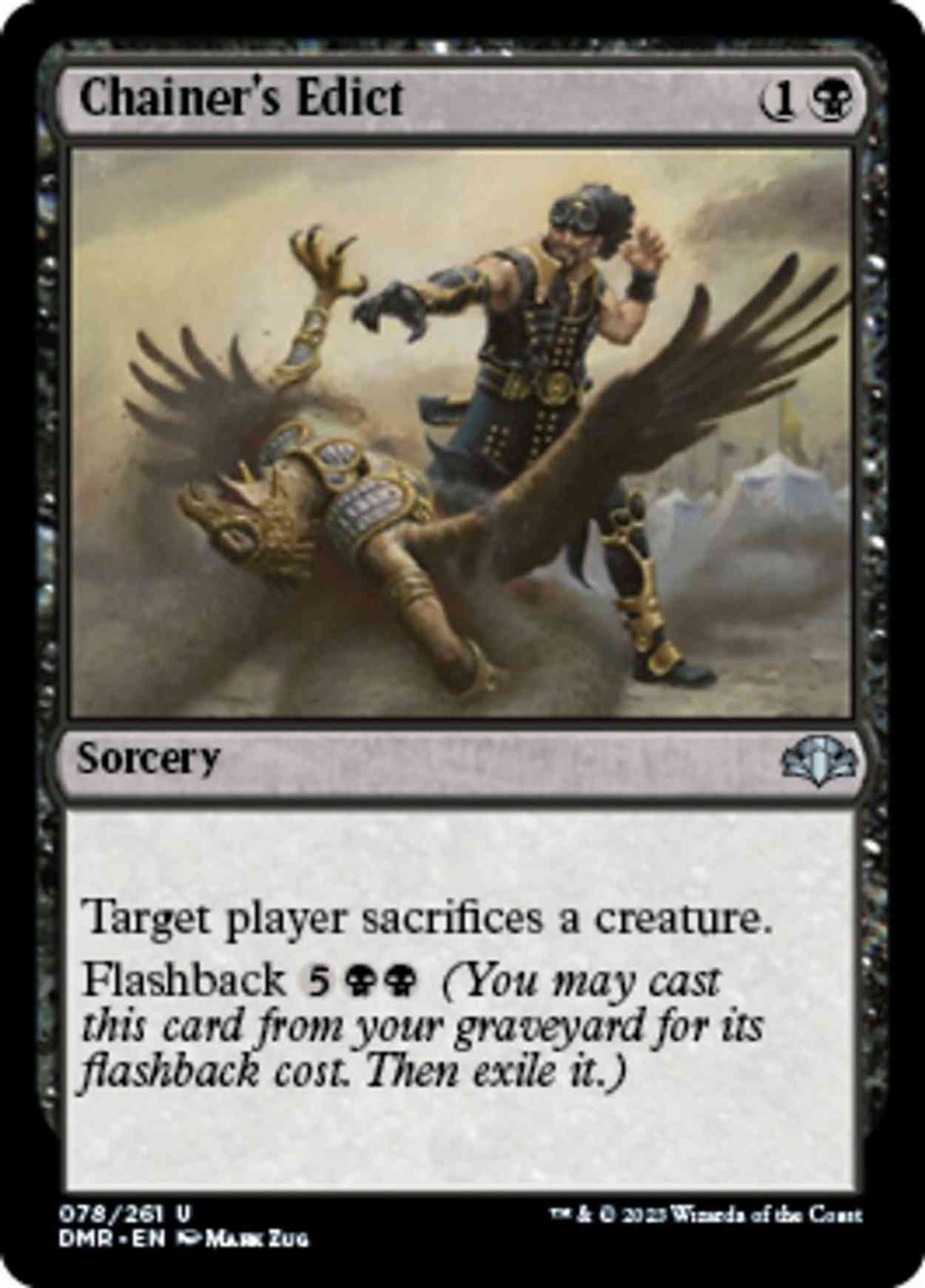 Chainer's Edict magic card front