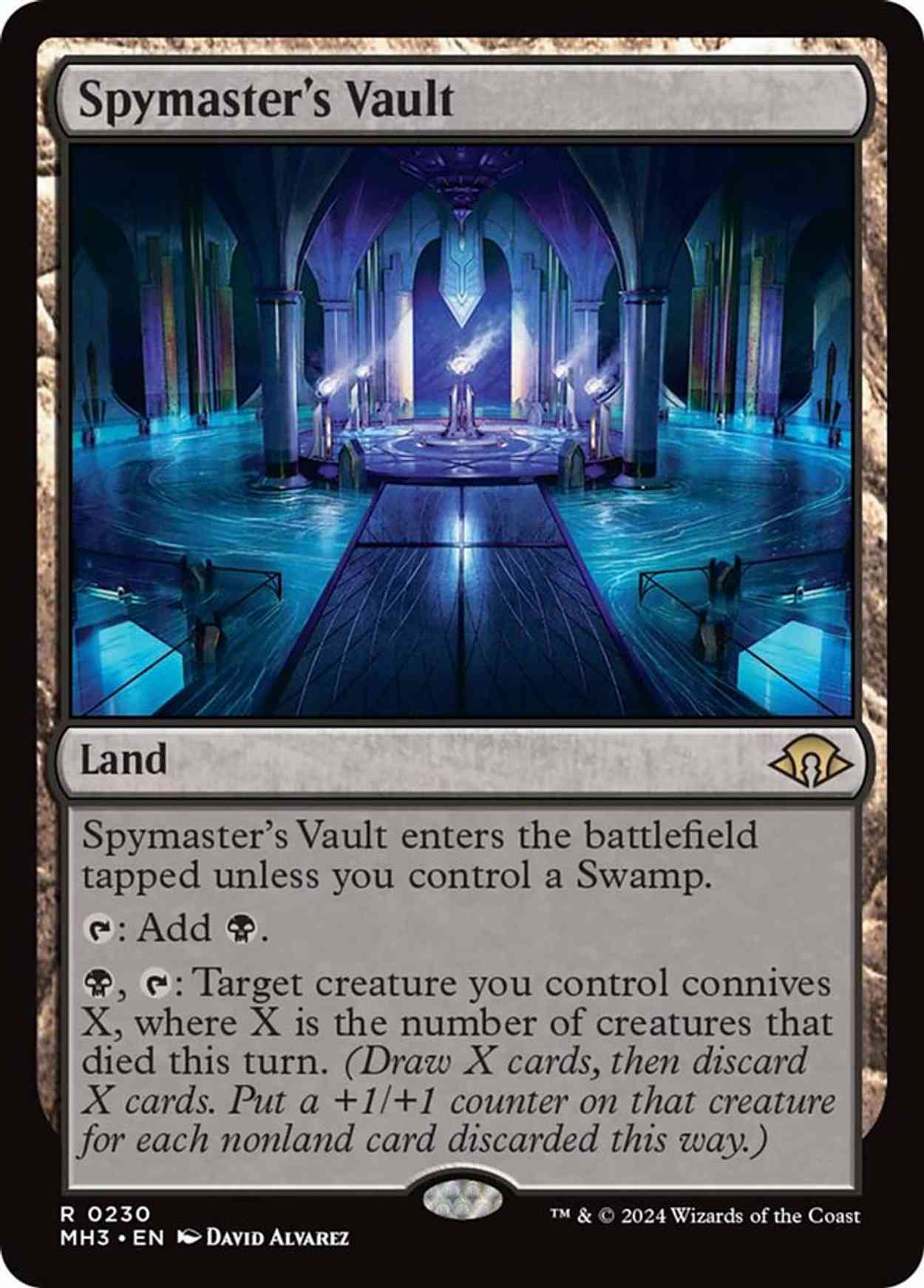 Spymaster's Vault magic card front