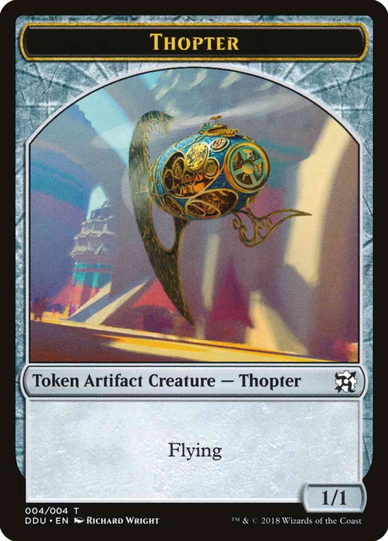 Thopter Token (004) magic card front