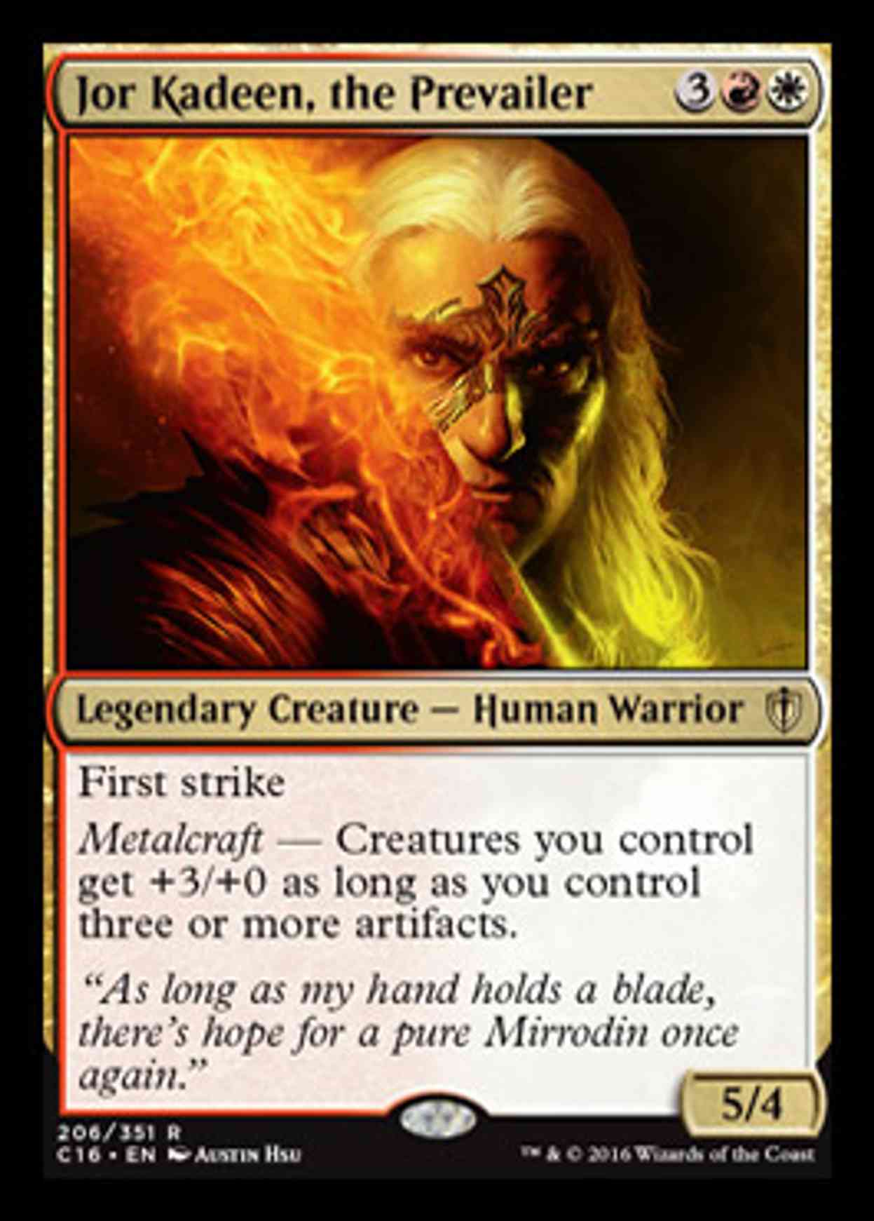 Jor Kadeen, the Prevailer magic card front