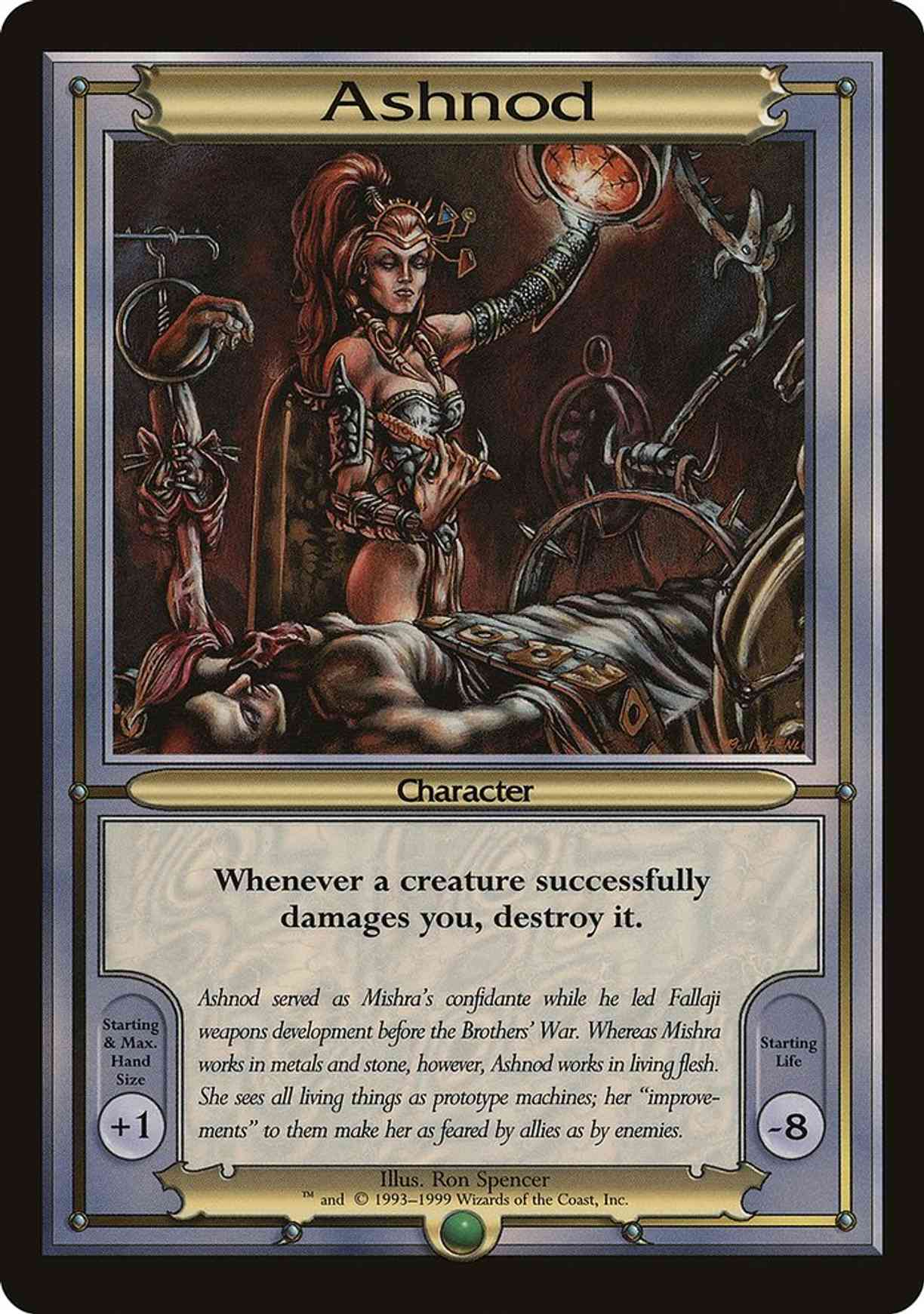 Ashnod (Oversize) magic card front