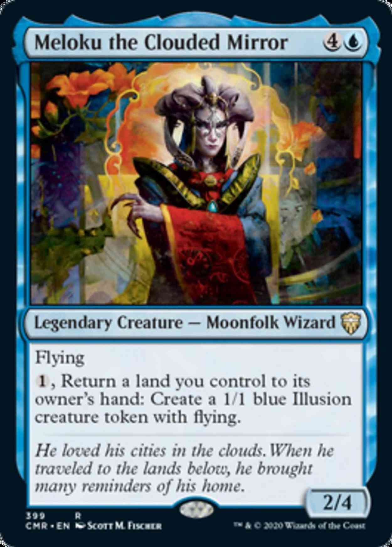 Meloku the Clouded Mirror magic card front