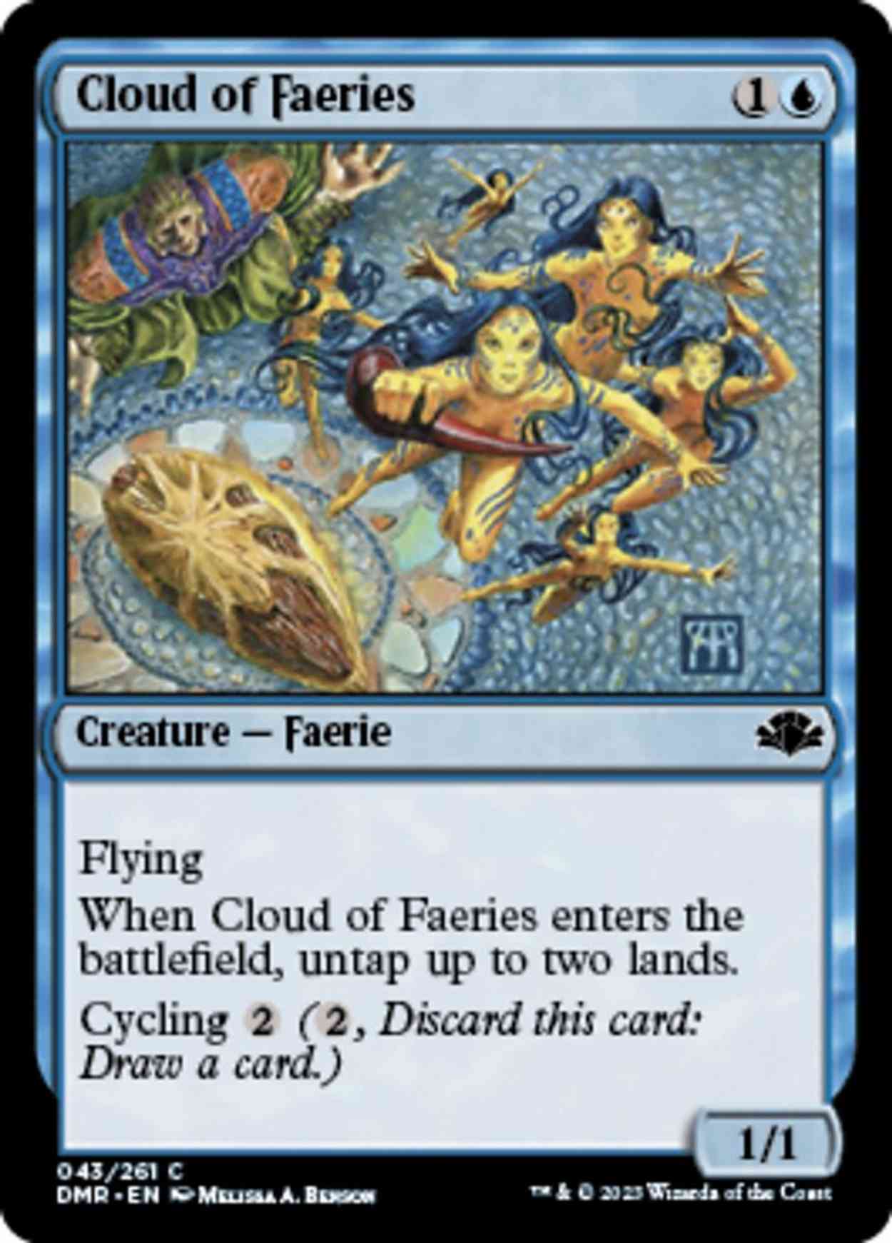 Cloud of Faeries magic card front