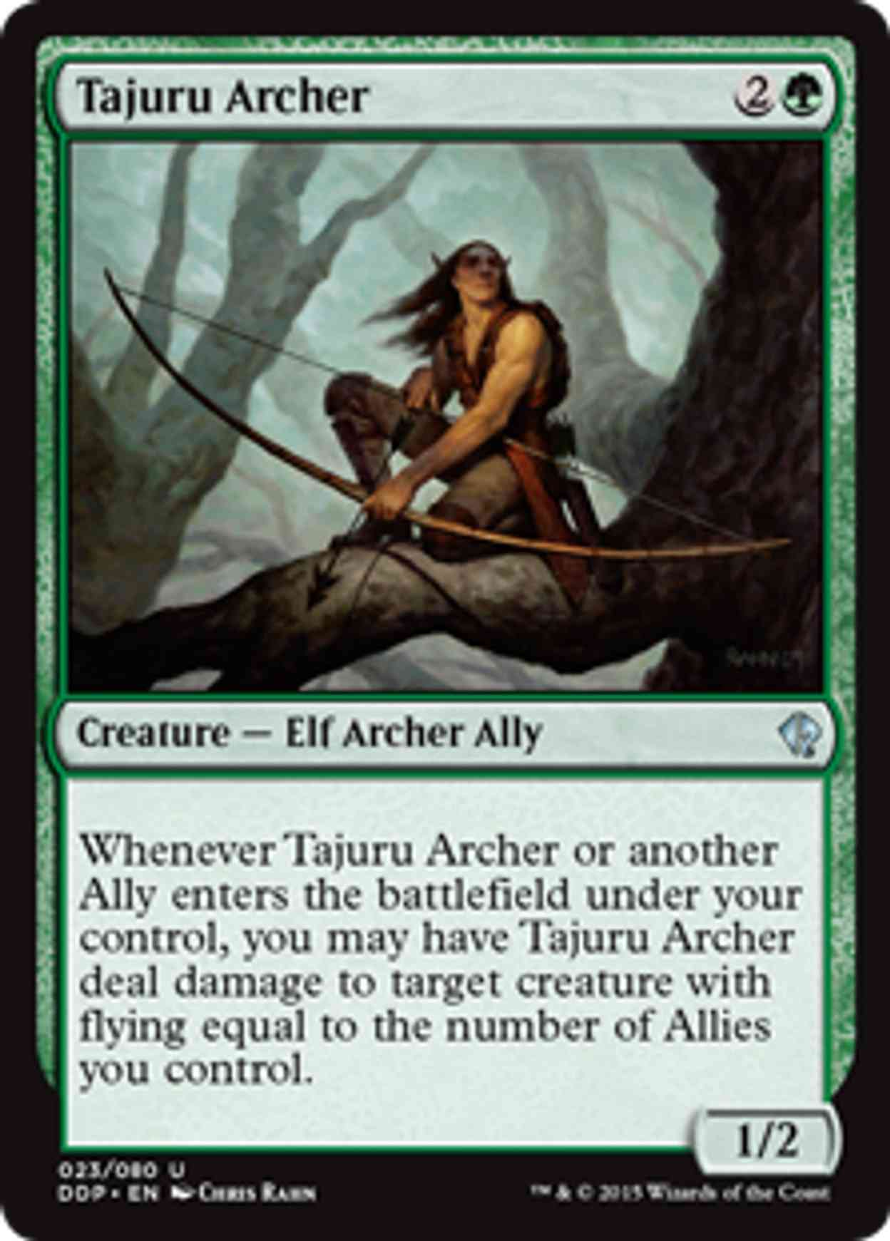 Tajuru Archer magic card front
