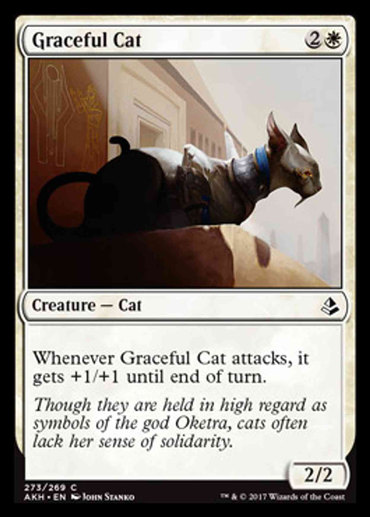 Graceful Cat magic card front