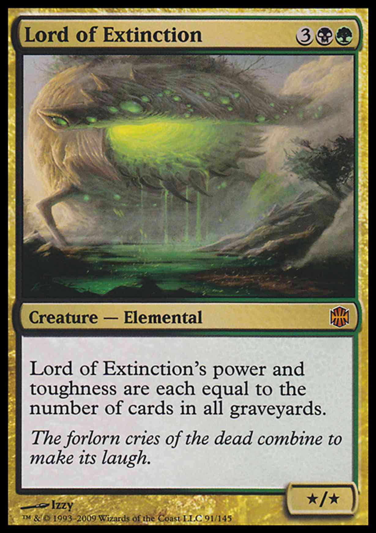 Lord of Extinction magic card front