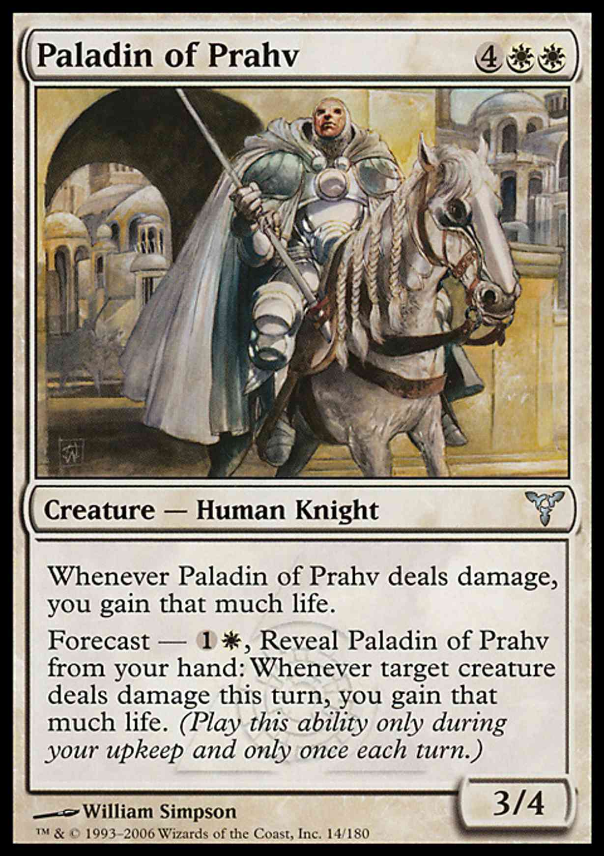 Paladin of Prahv magic card front
