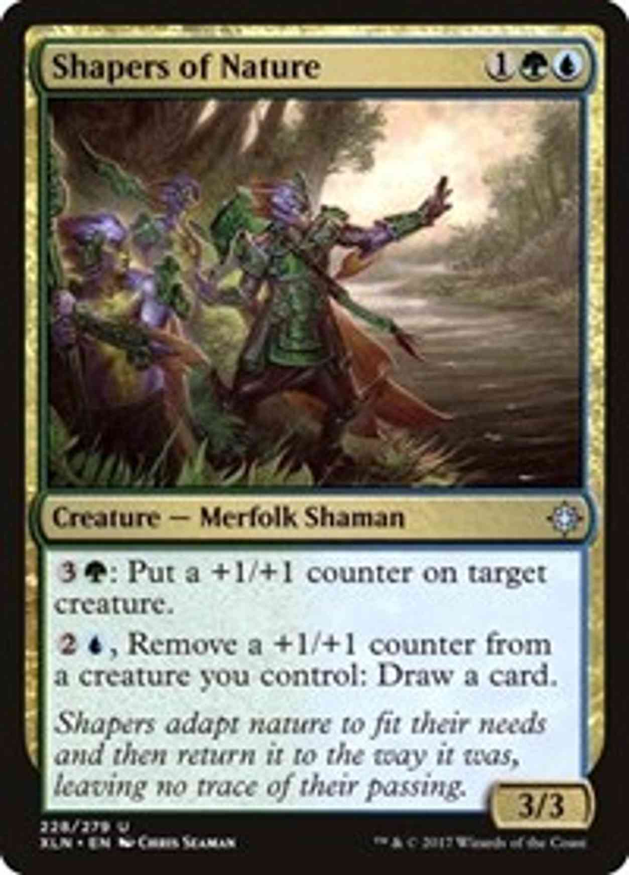 Shapers of Nature magic card front