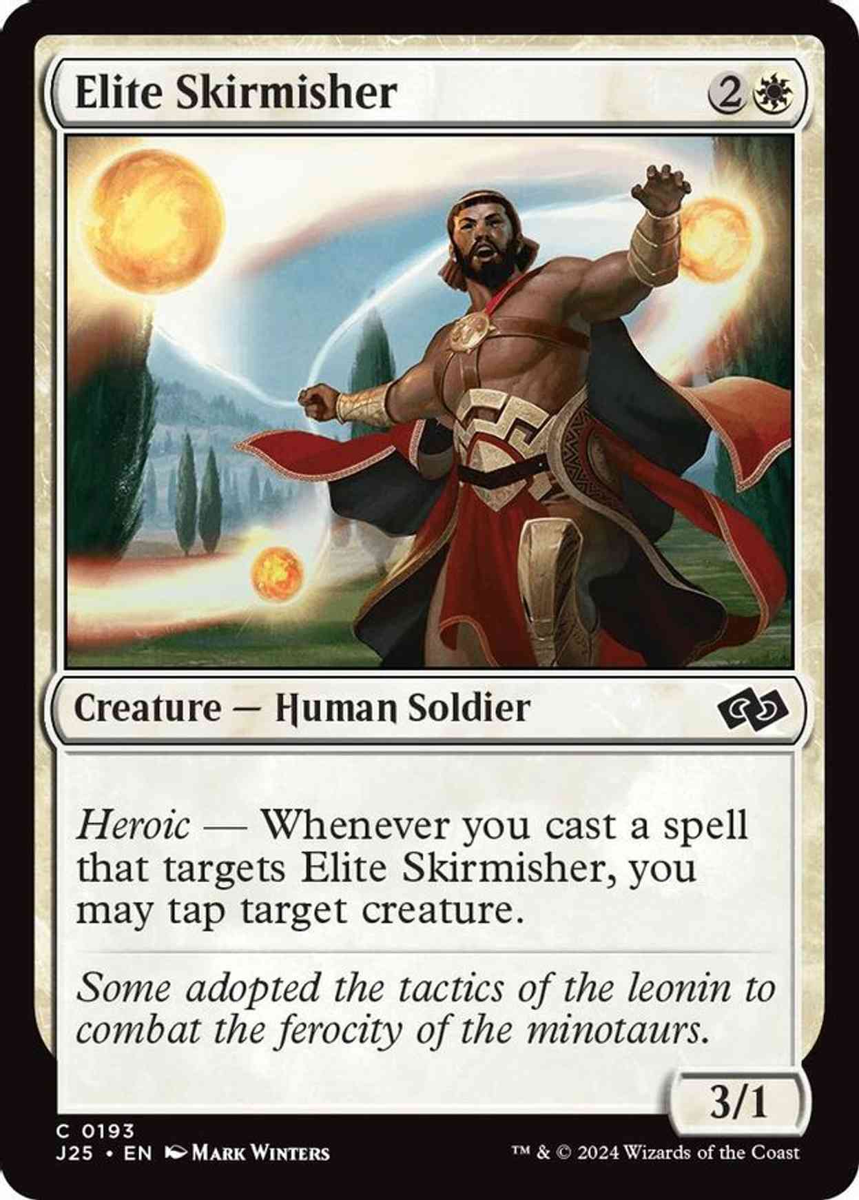 Elite Skirmisher magic card front