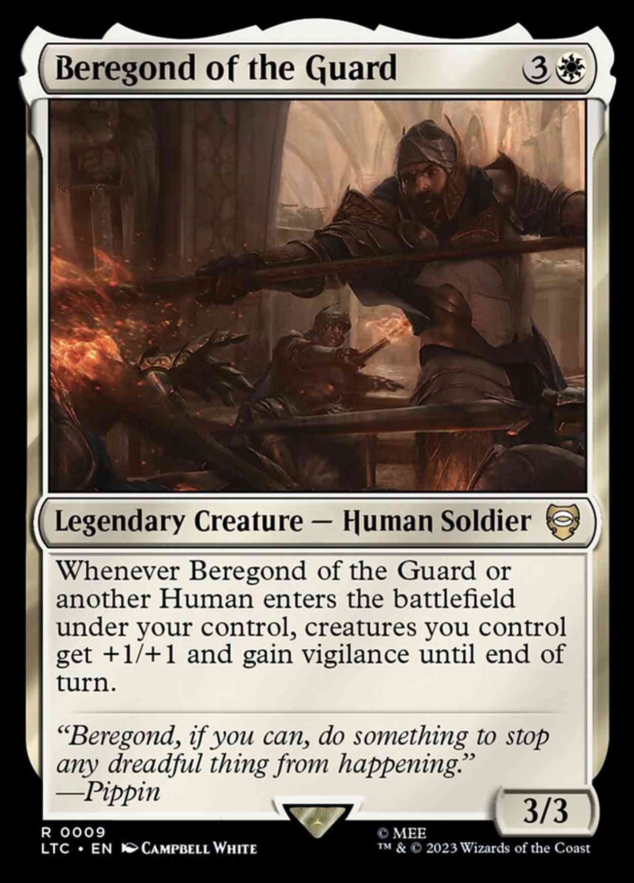 Beregond of the Guard magic card front