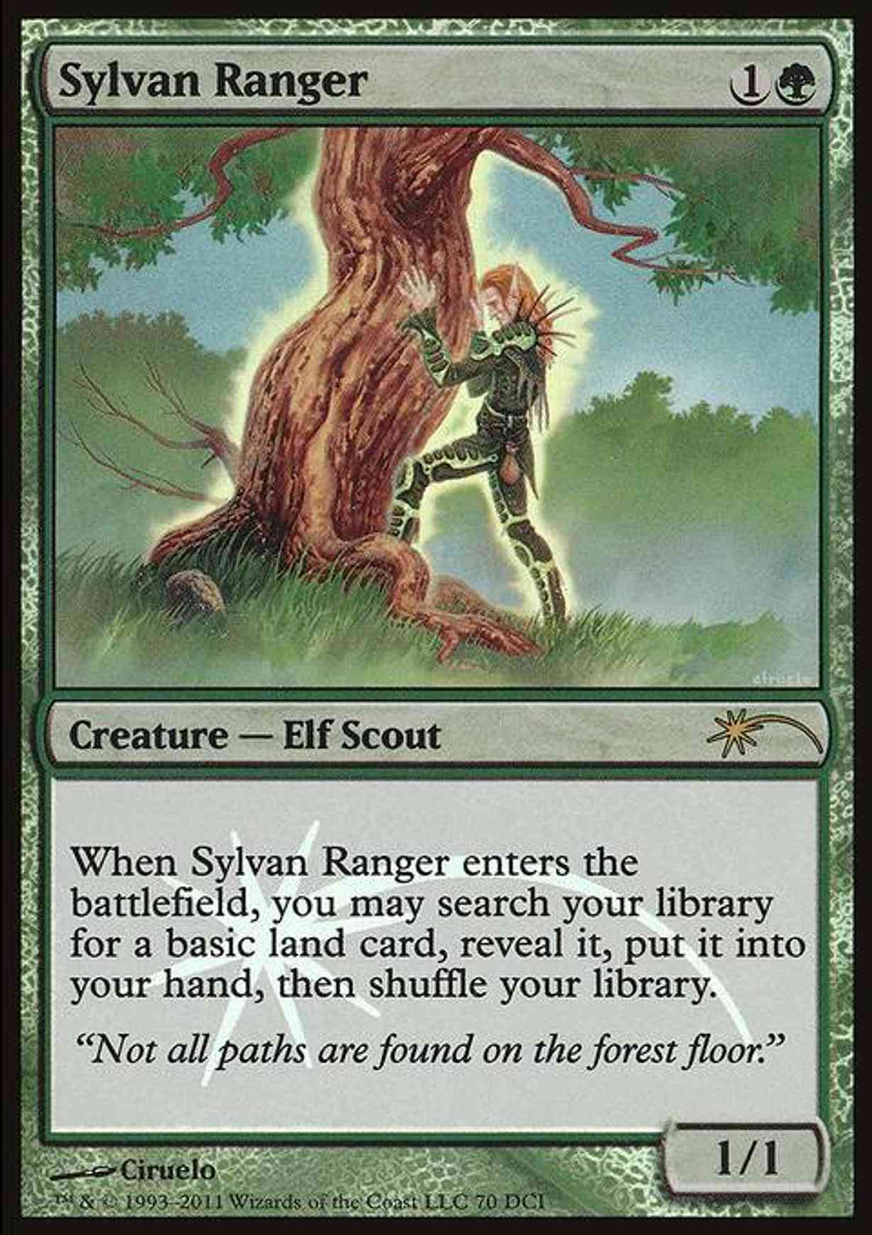 Sylvan Ranger (Gateway - 70) magic card front
