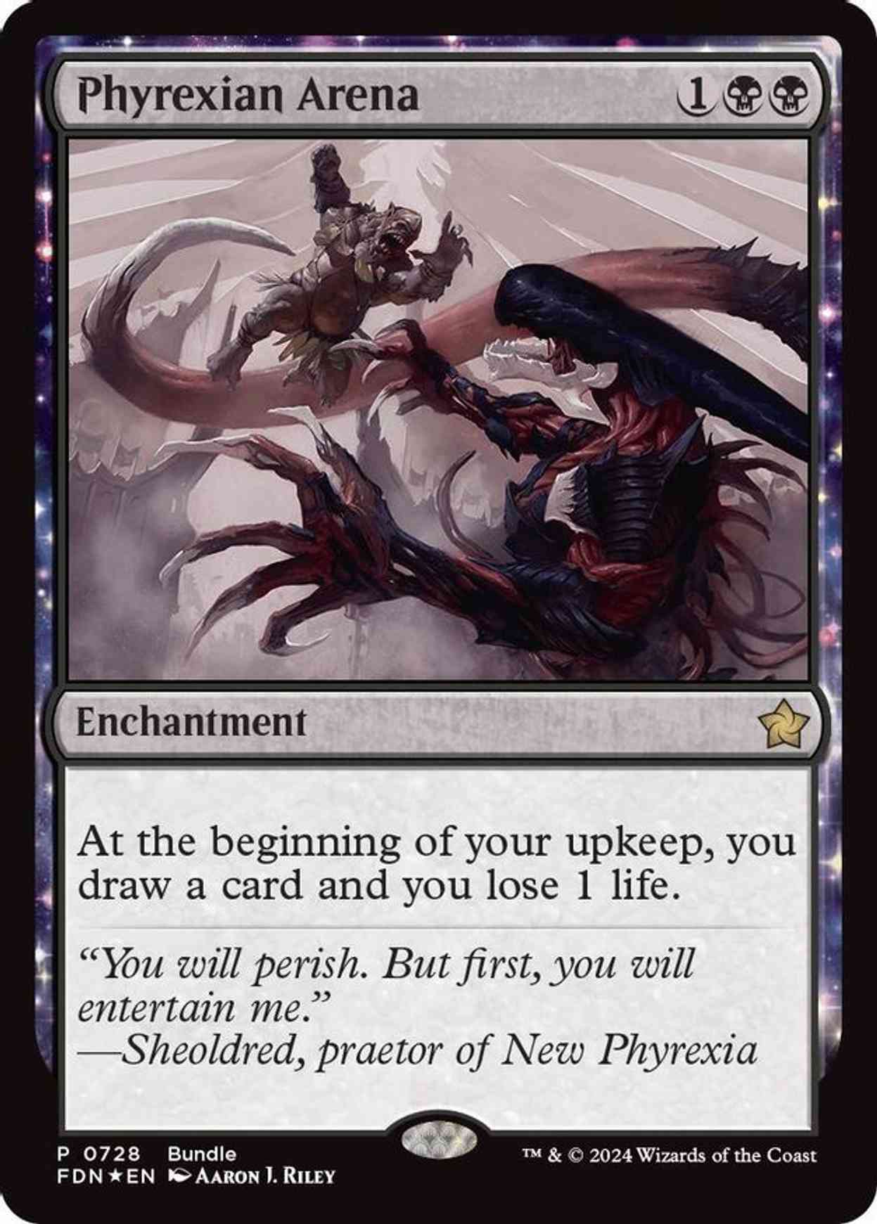 Phyrexian Arena (FDN Bundle) magic card front