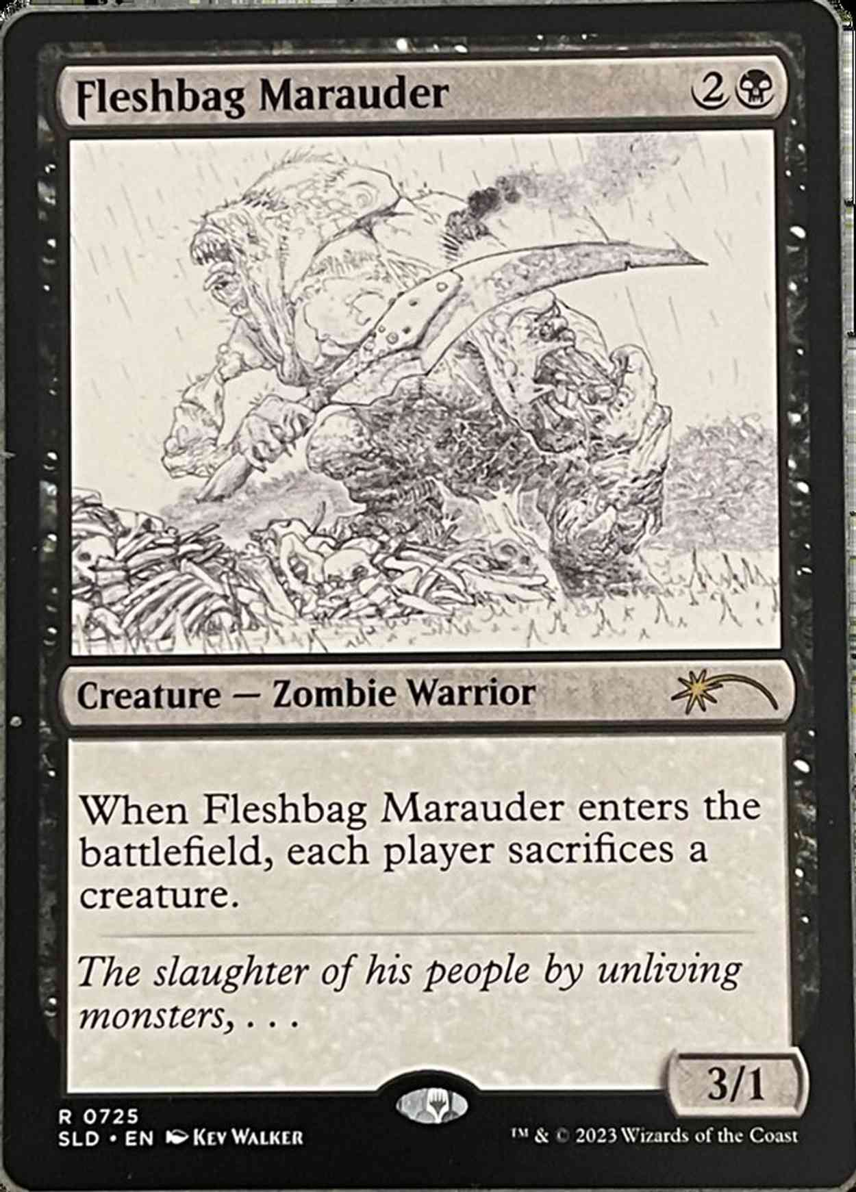 Fleshbag Marauder (725) magic card front