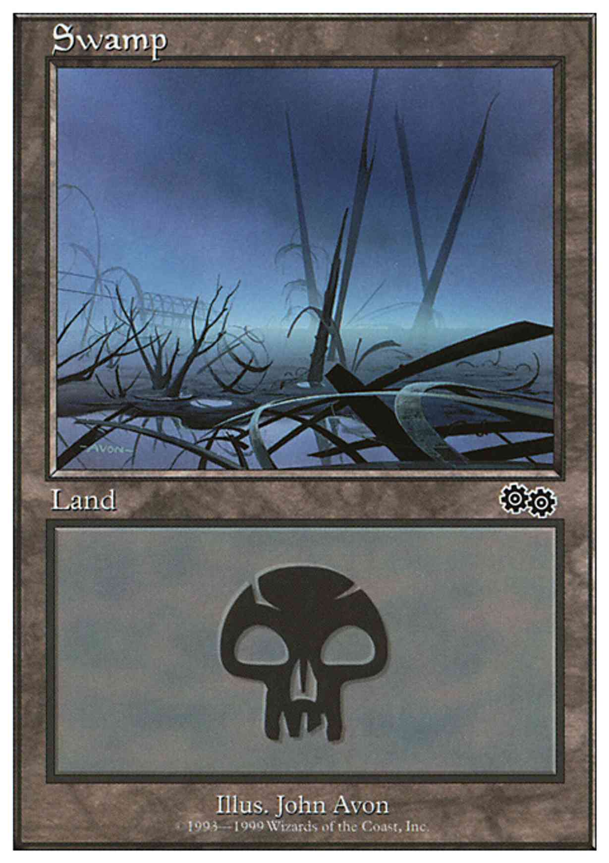 Swamp (135) magic card front