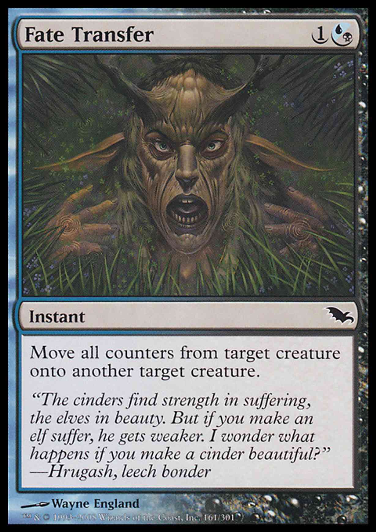 Fate Transfer magic card front