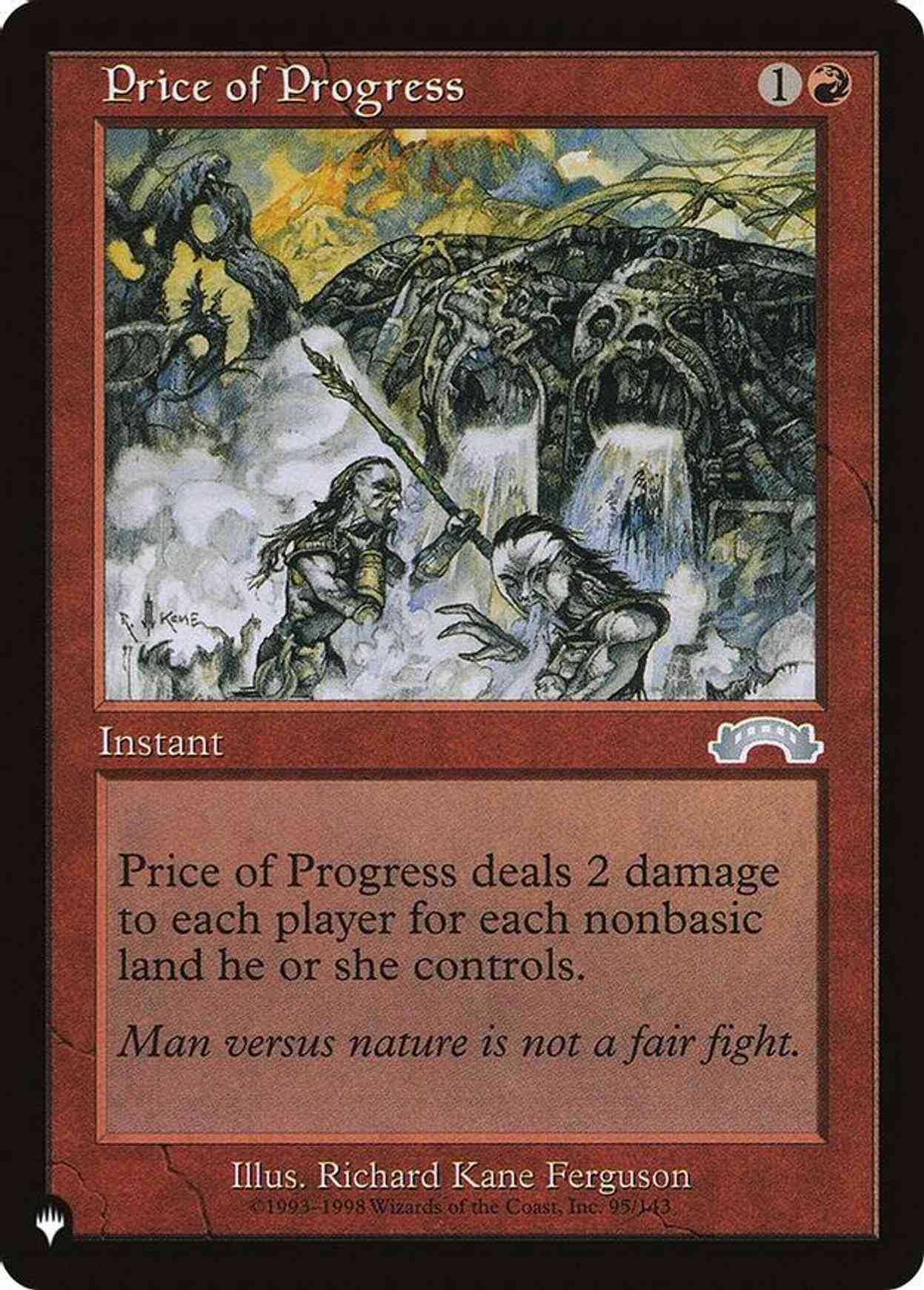 Price of Progress (EXO) magic card front