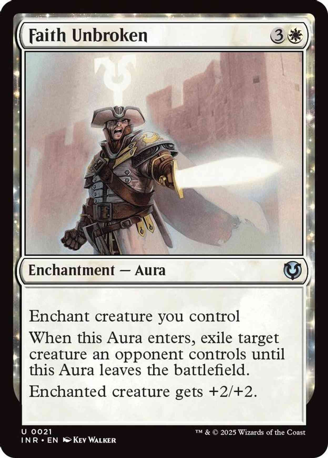 Faith Unbroken magic card front