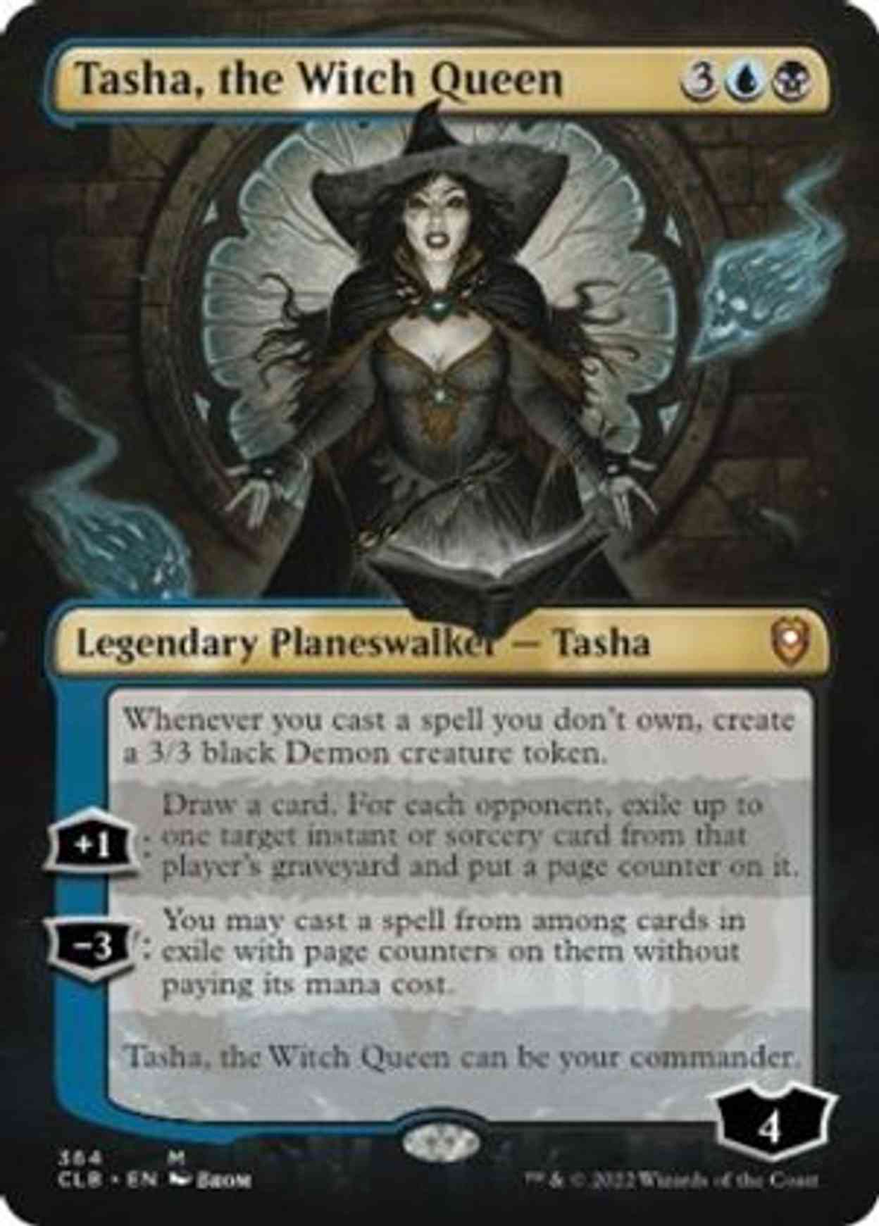 Tasha, the Witch Queen (Borderless) magic card front