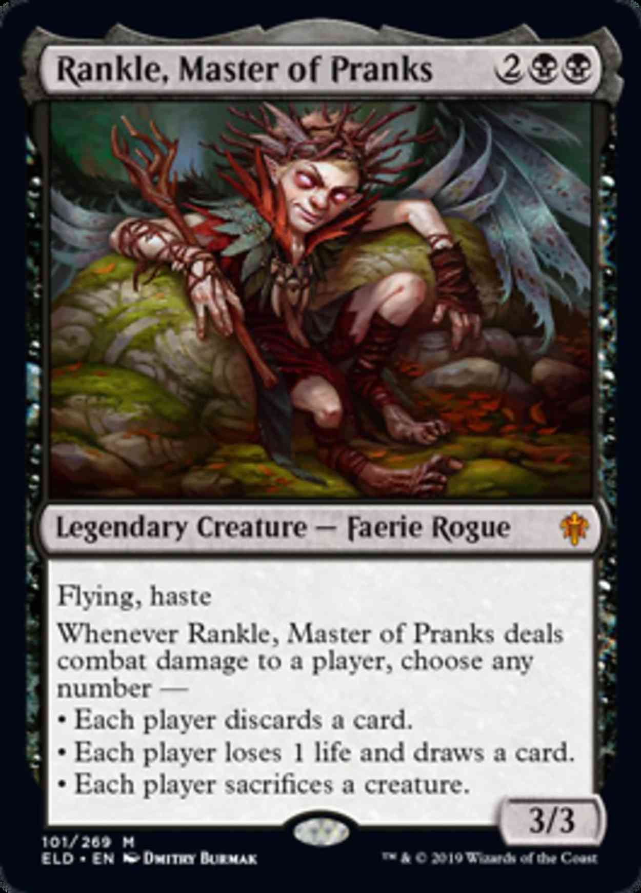 Rankle, Master of Pranks magic card front