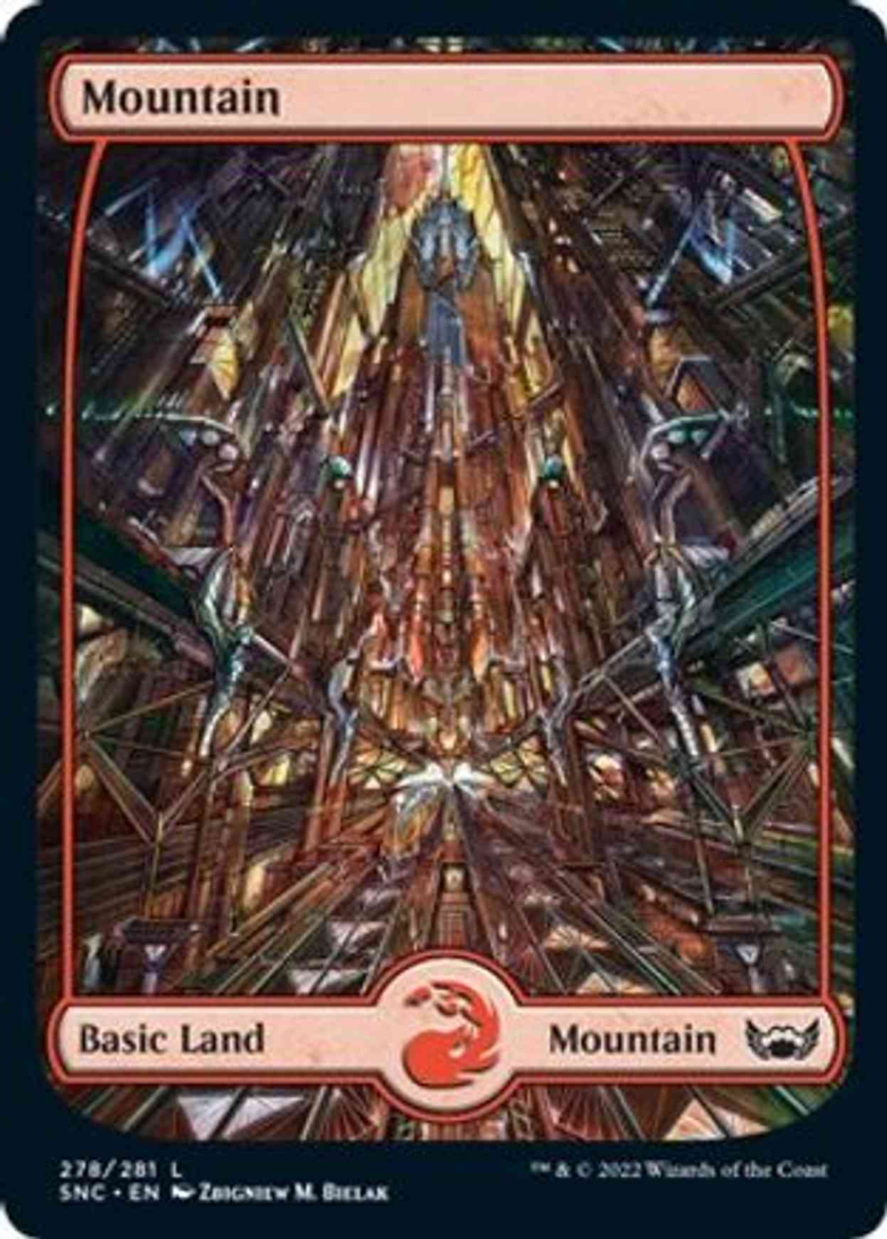 Mountain (278) magic card front