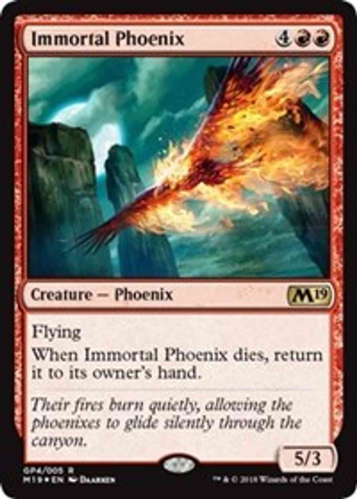 Immortal Phoenix (2018 Gift Pack) magic card front