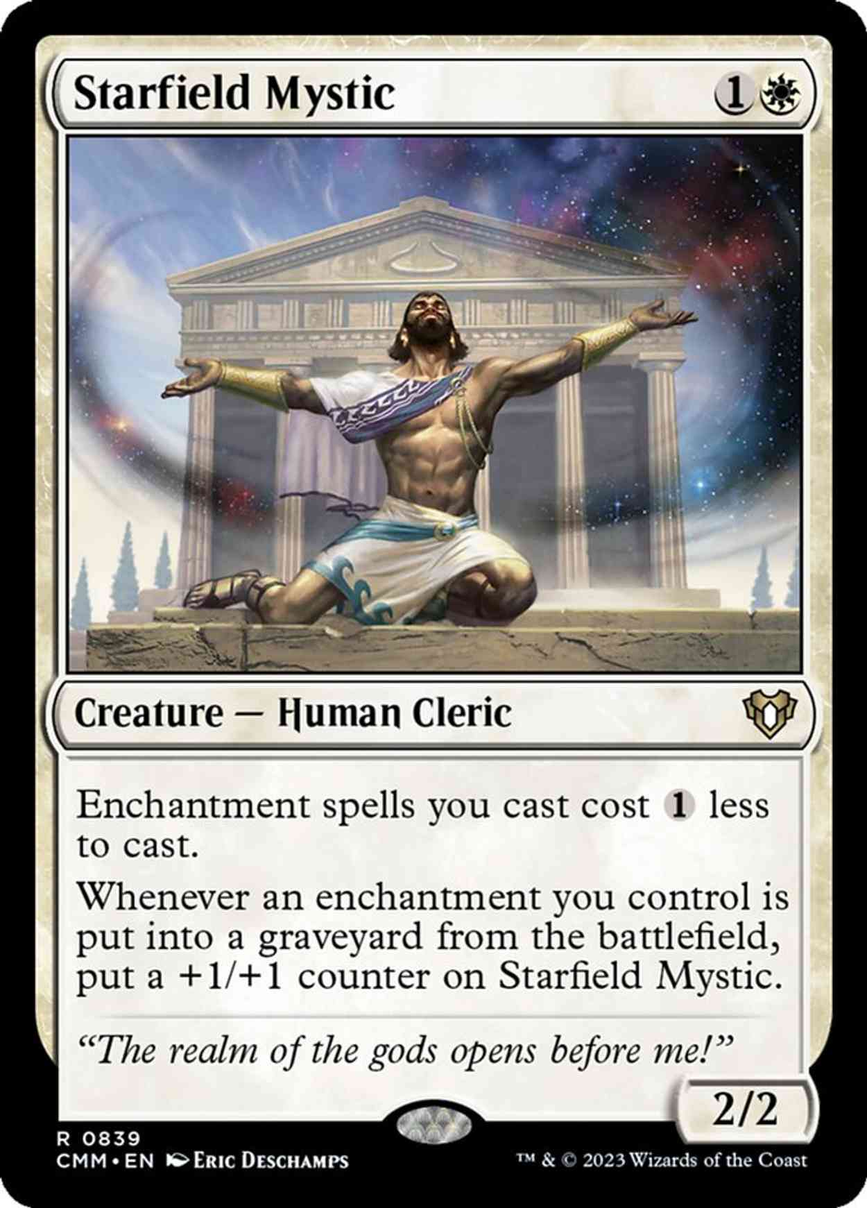 Starfield Mystic magic card front