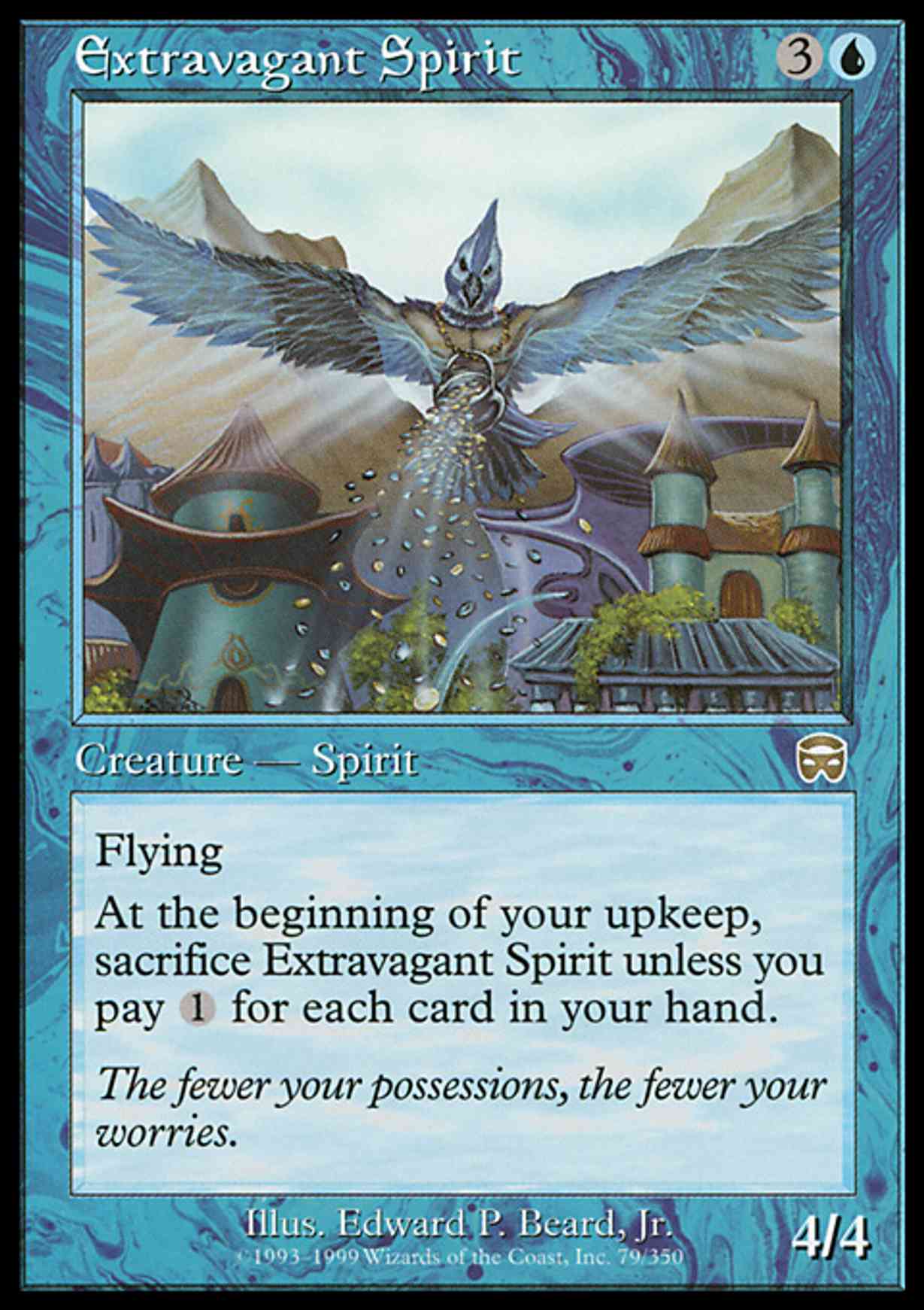 Extravagant Spirit magic card front