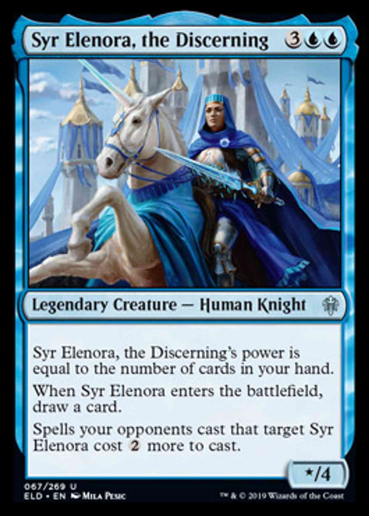 Syr Elenora, the Discerning magic card front