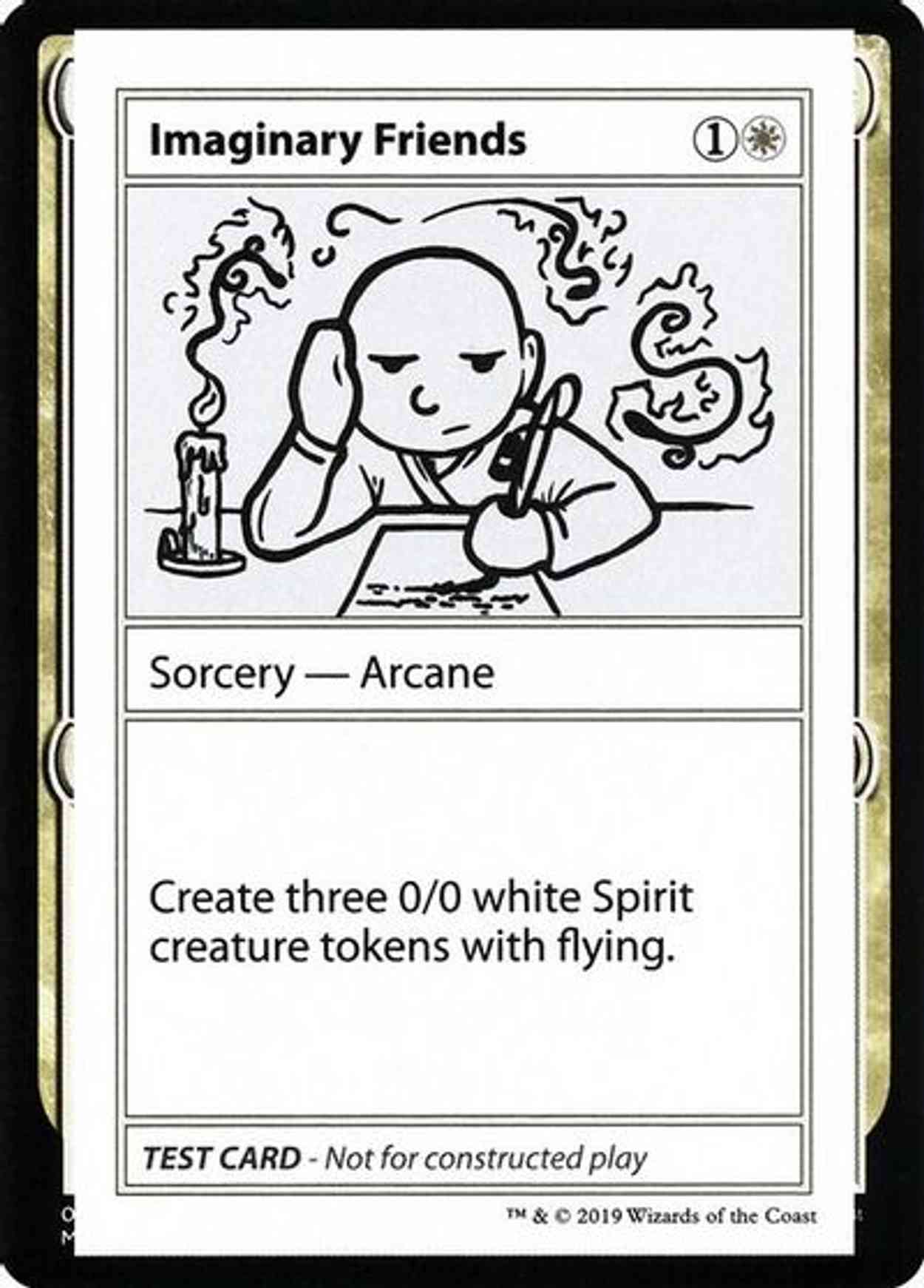 Imaginary Friends (No PW Symbol) magic card front