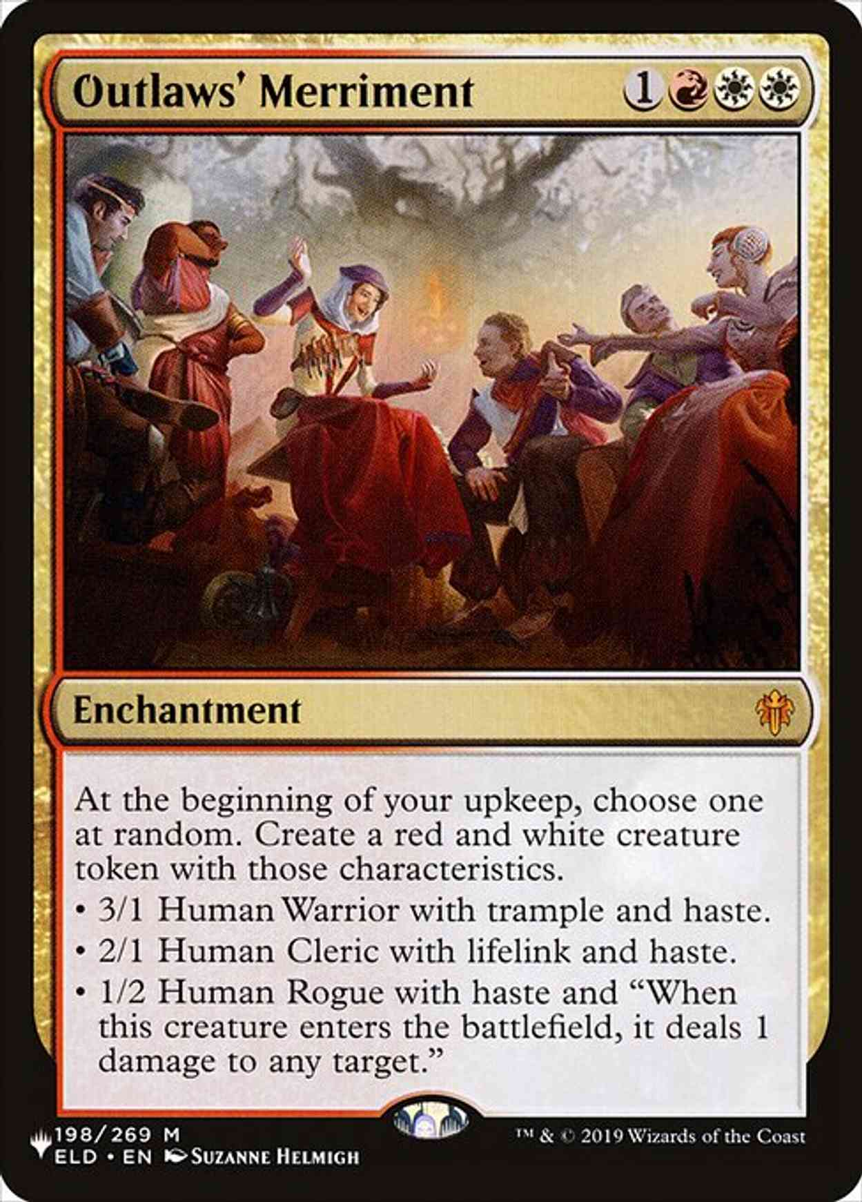 Outlaws' Merriment magic card front