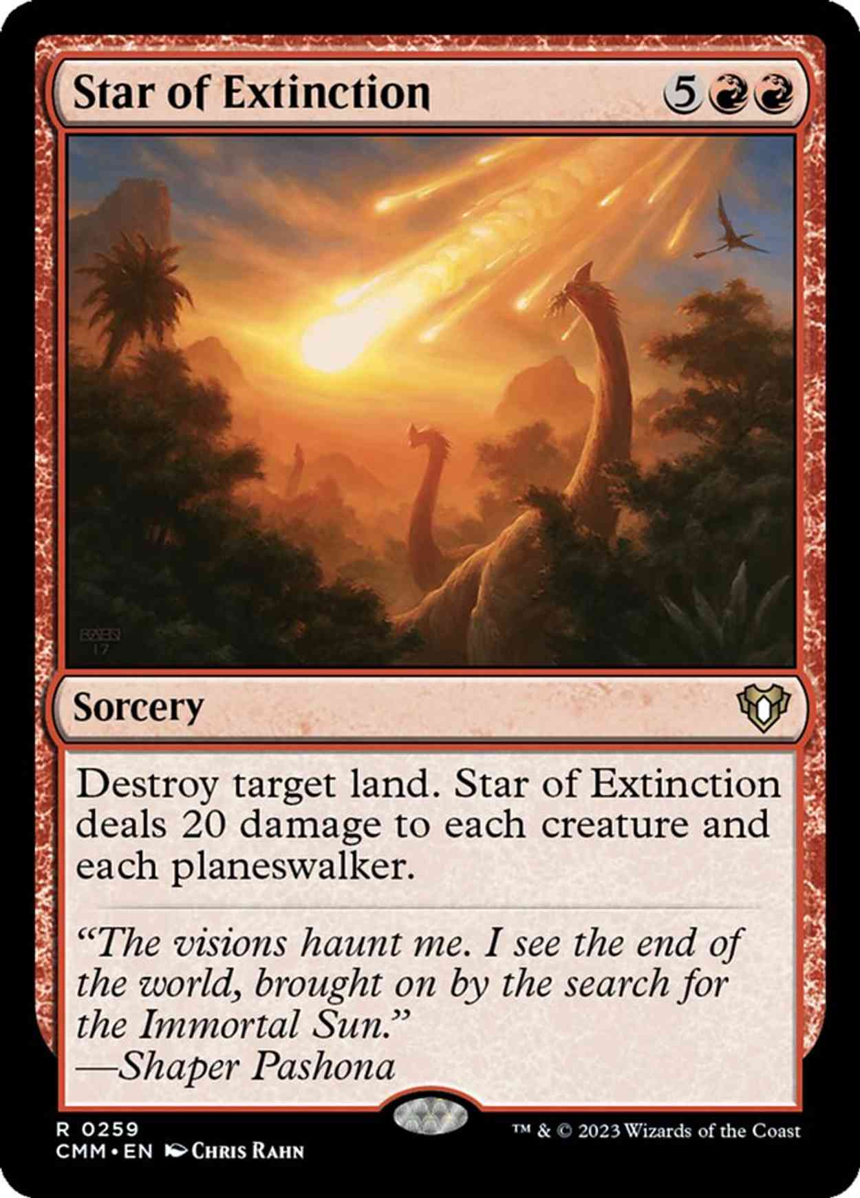 Star of Extinction magic card front