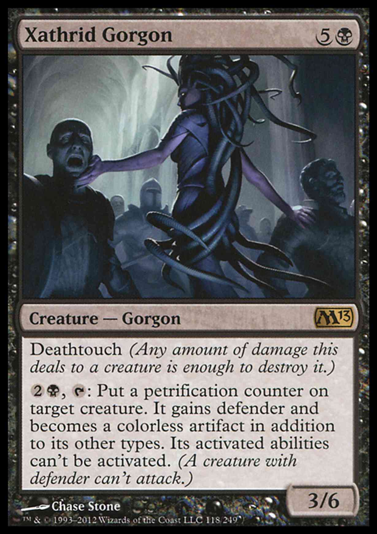 Xathrid Gorgon magic card front