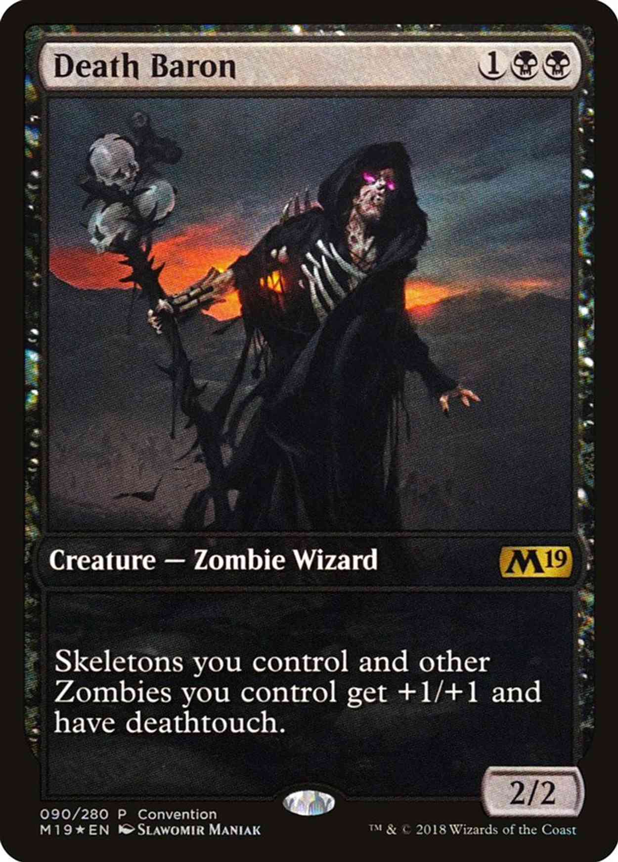 Death Baron (2018 Convention Promo) magic card front