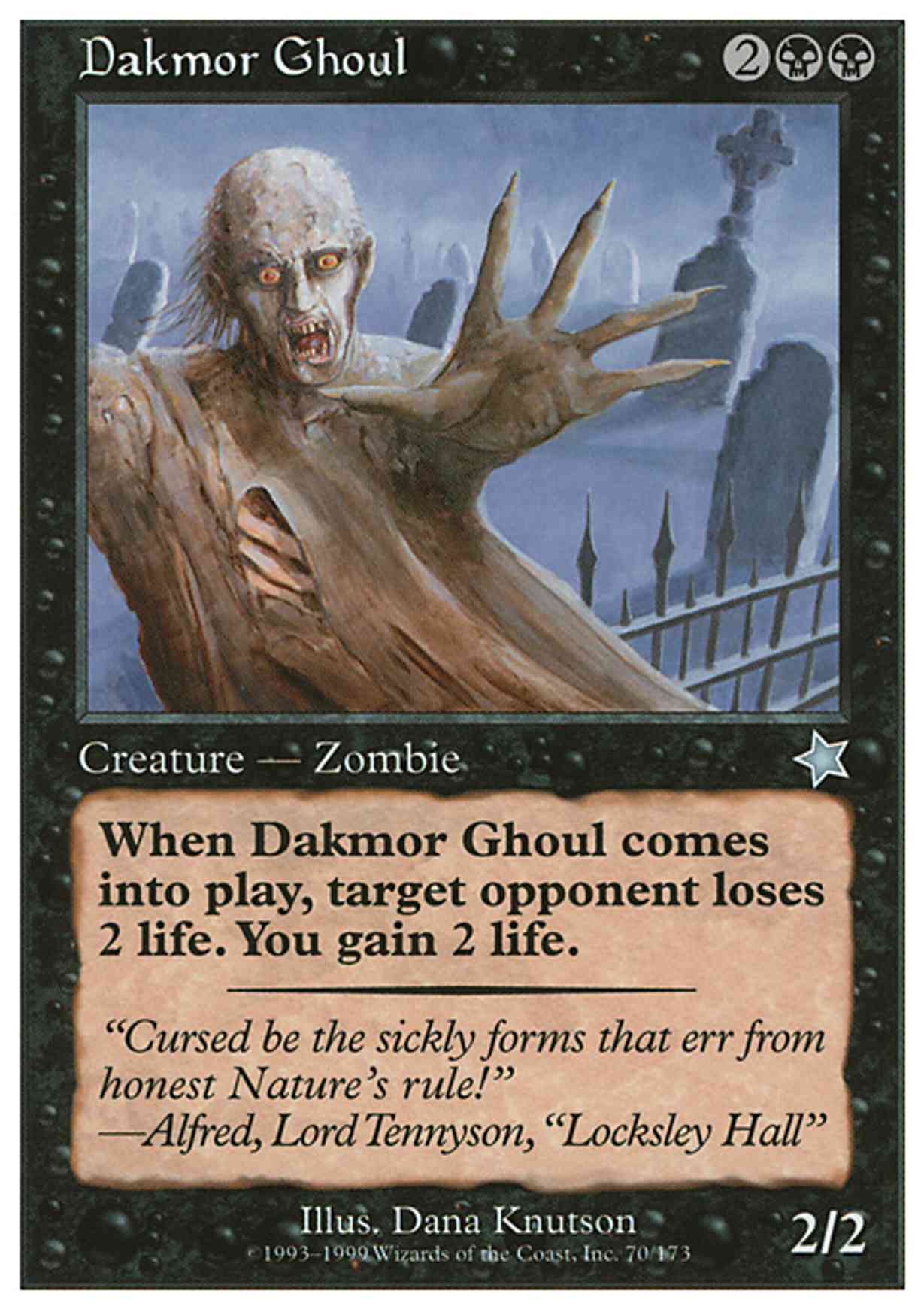 Dakmor Ghoul magic card front
