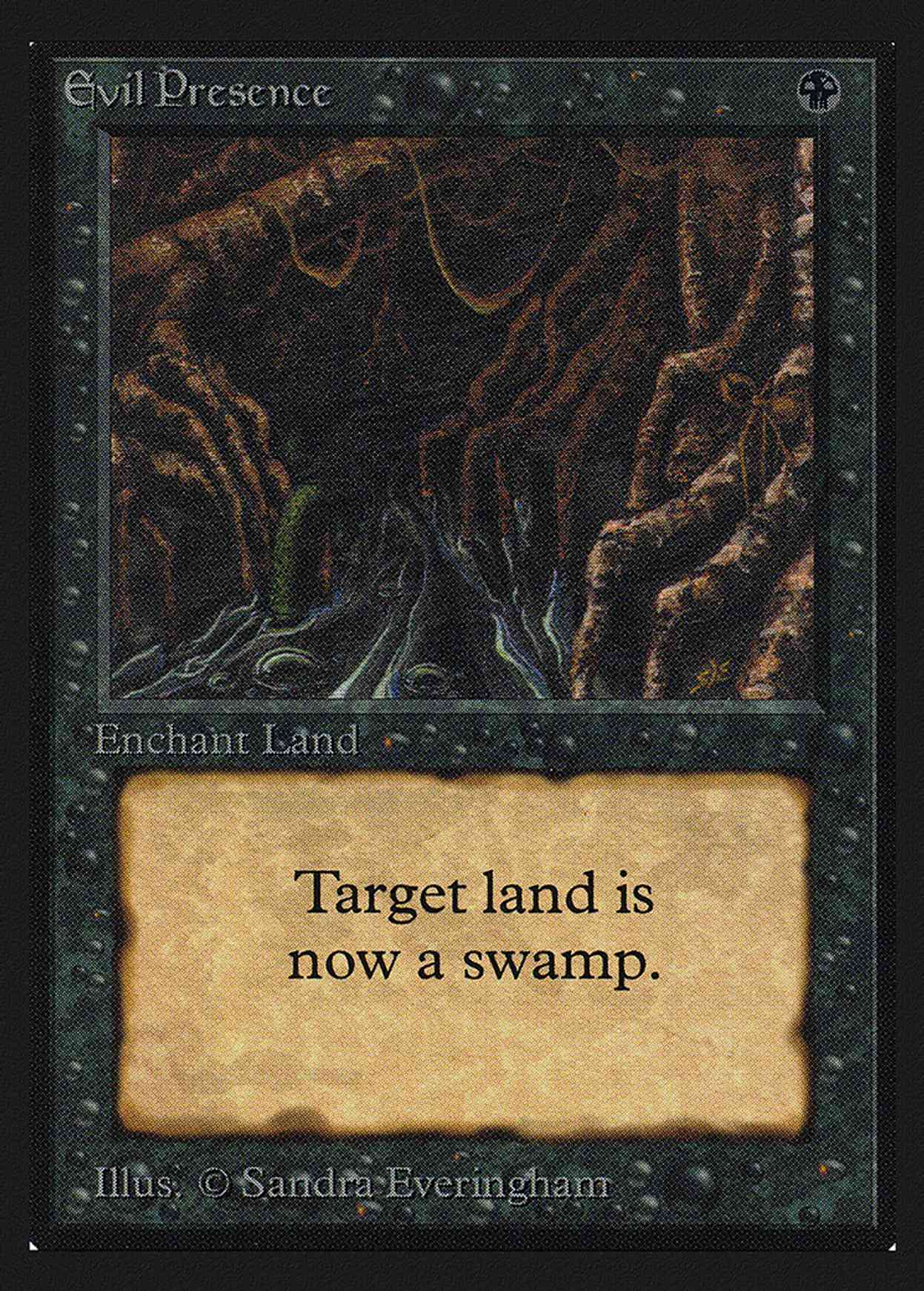 Evil Presence (IE) magic card front