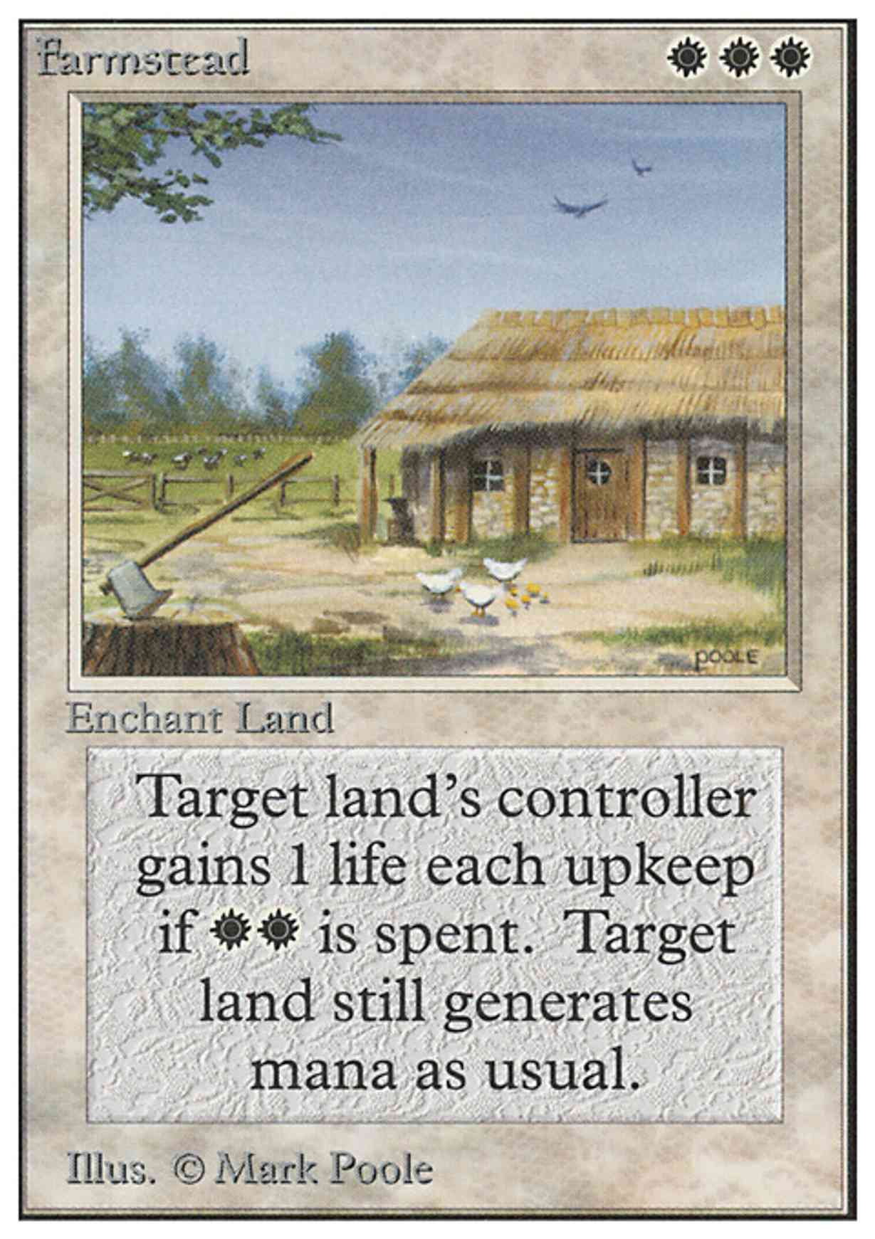 Farmstead magic card front