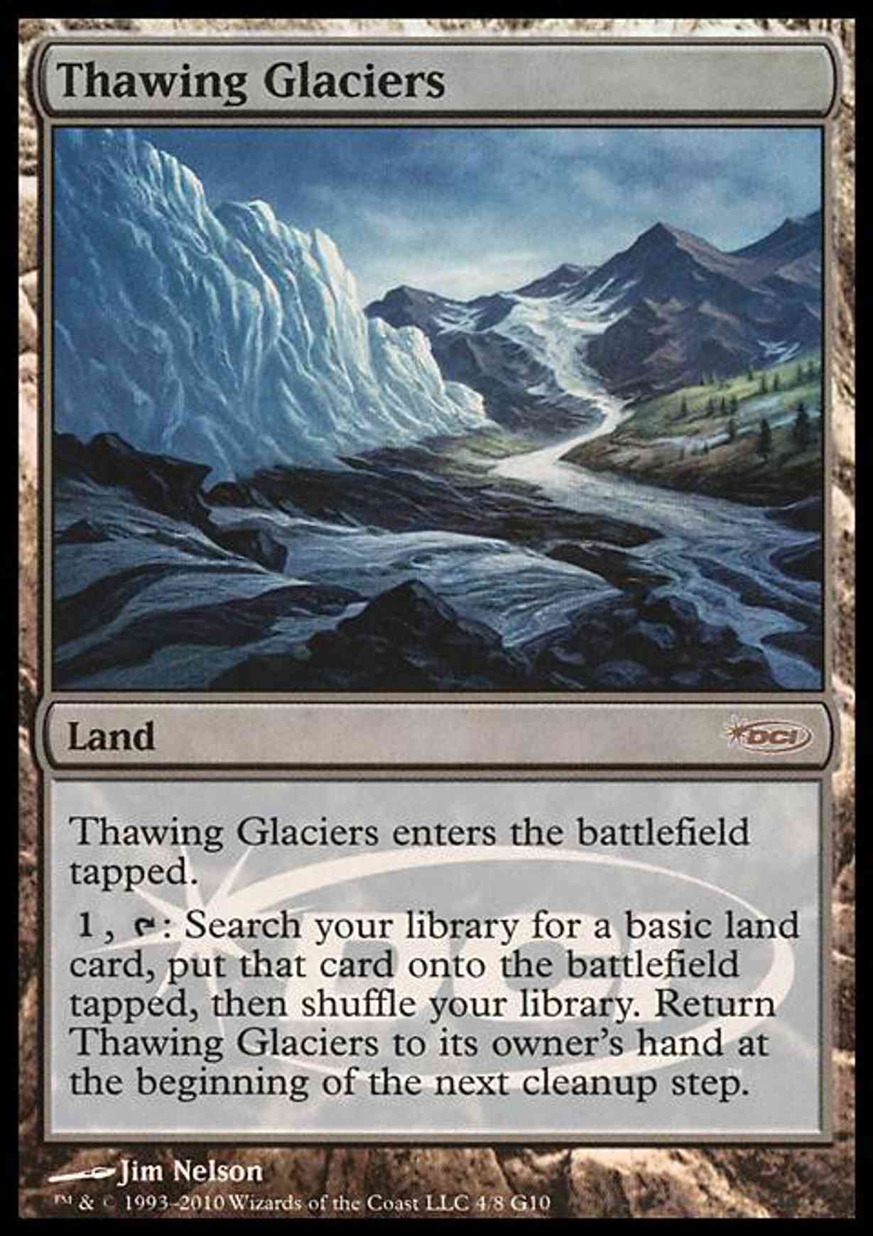 Thawing Glaciers magic card front