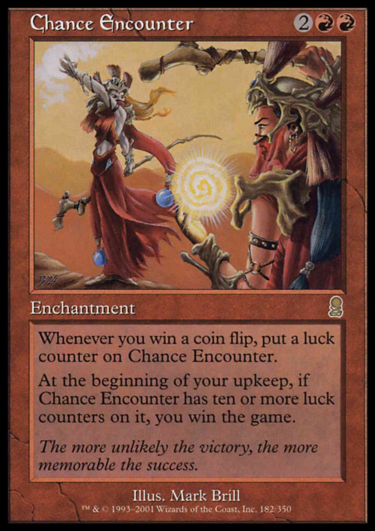 Chance Encounter magic card front