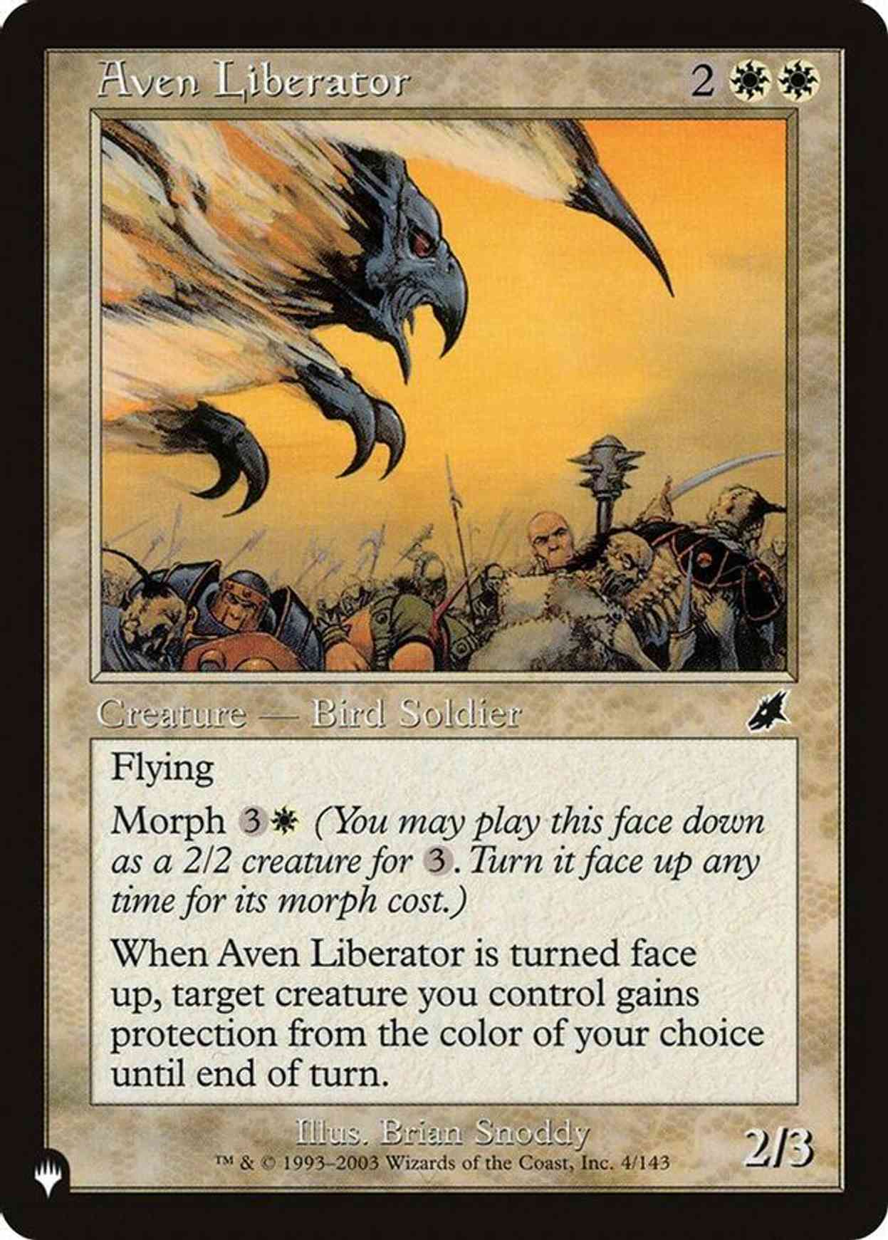 Aven Liberator magic card front