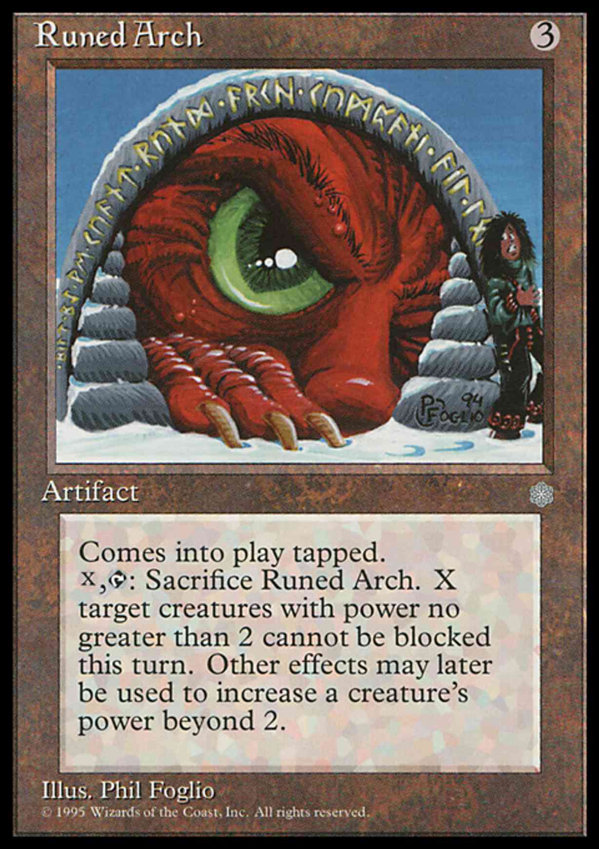 Runed Arch magic card front