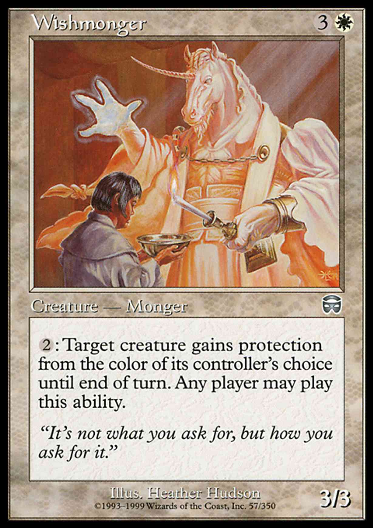 Wishmonger magic card front