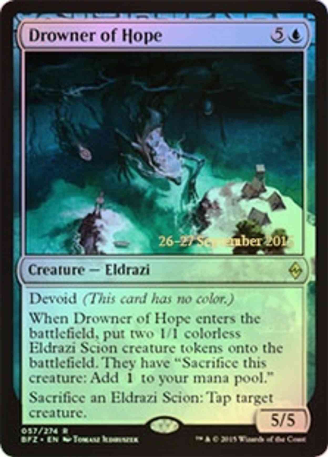 Drowner of Hope magic card front