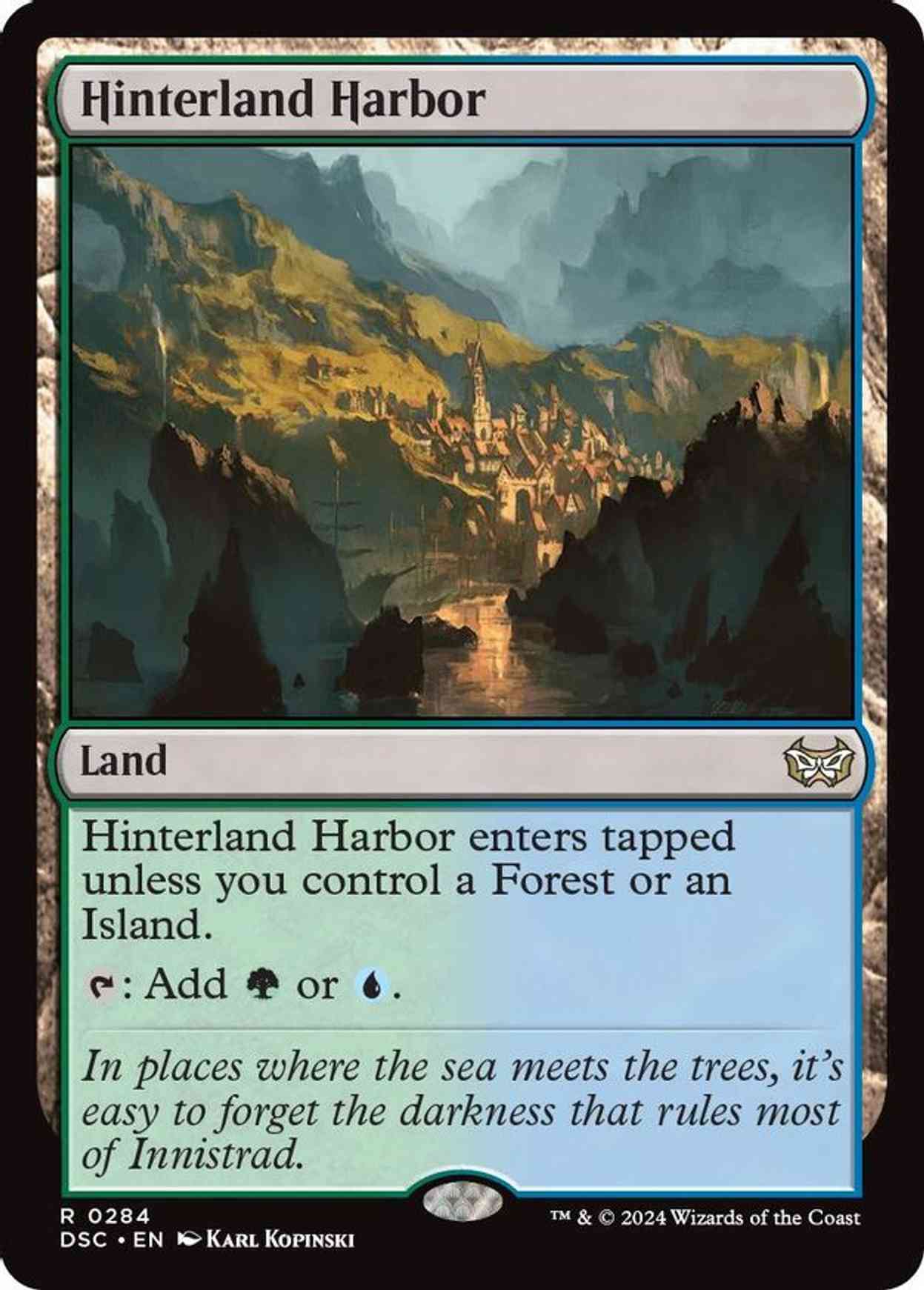 Hinterland Harbor magic card front