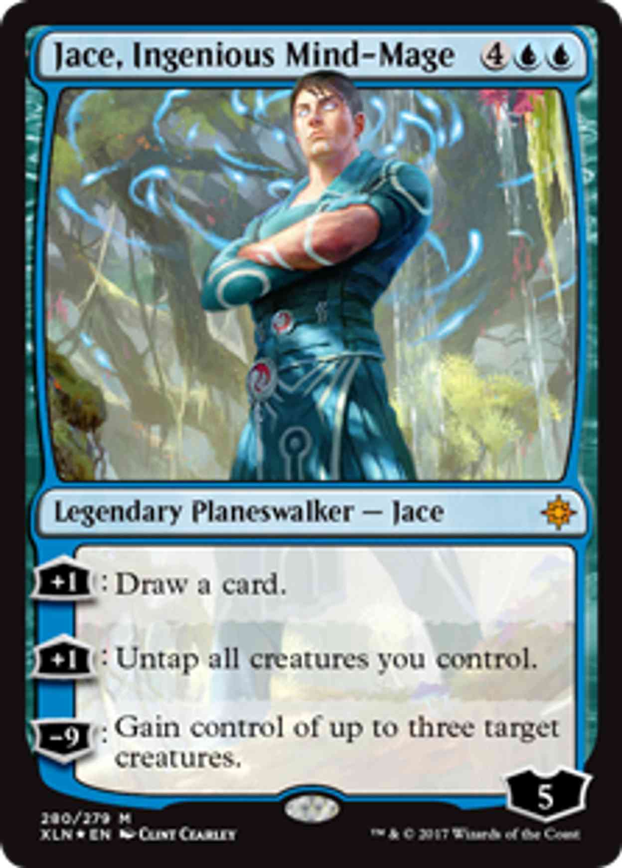 Jace, Ingenious Mind-Mage magic card front