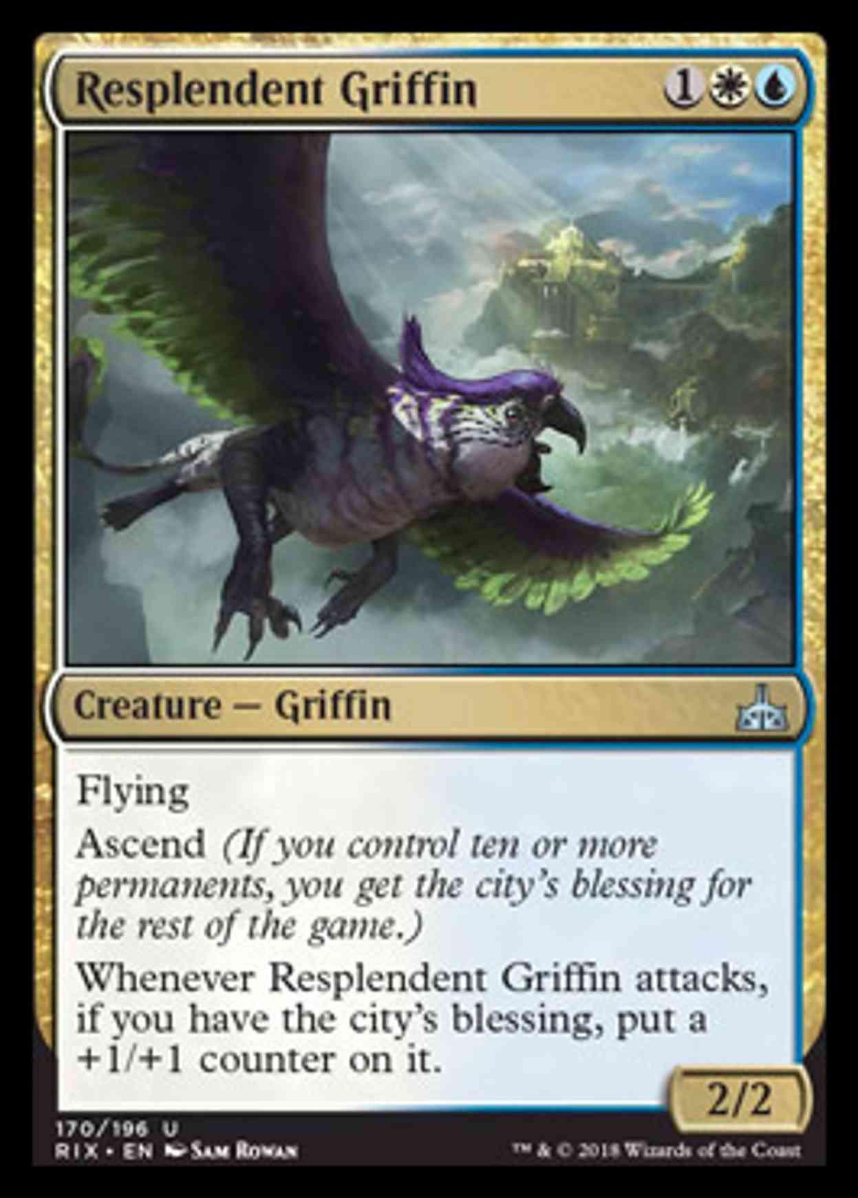 Resplendent Griffin magic card front