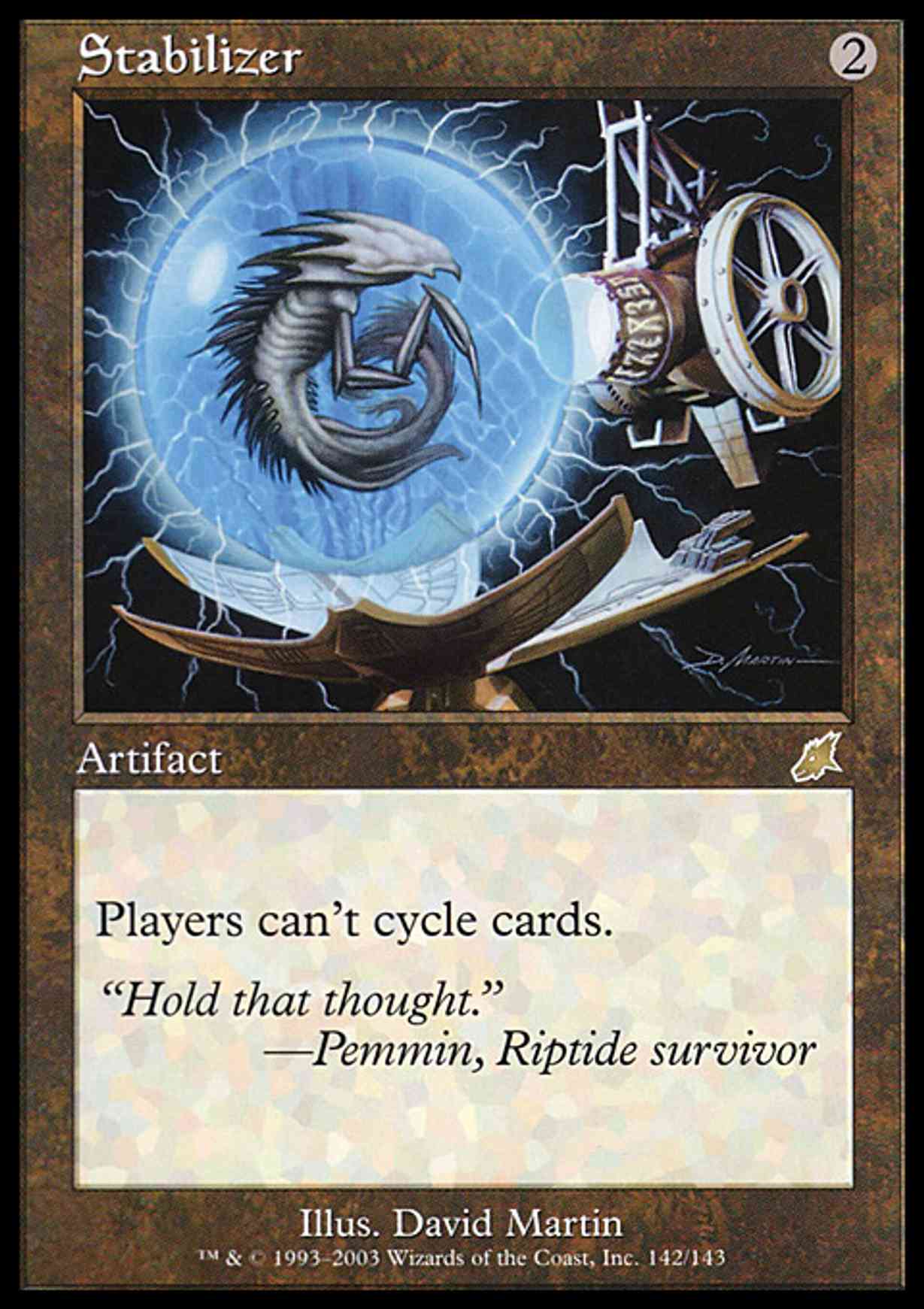 Stabilizer magic card front