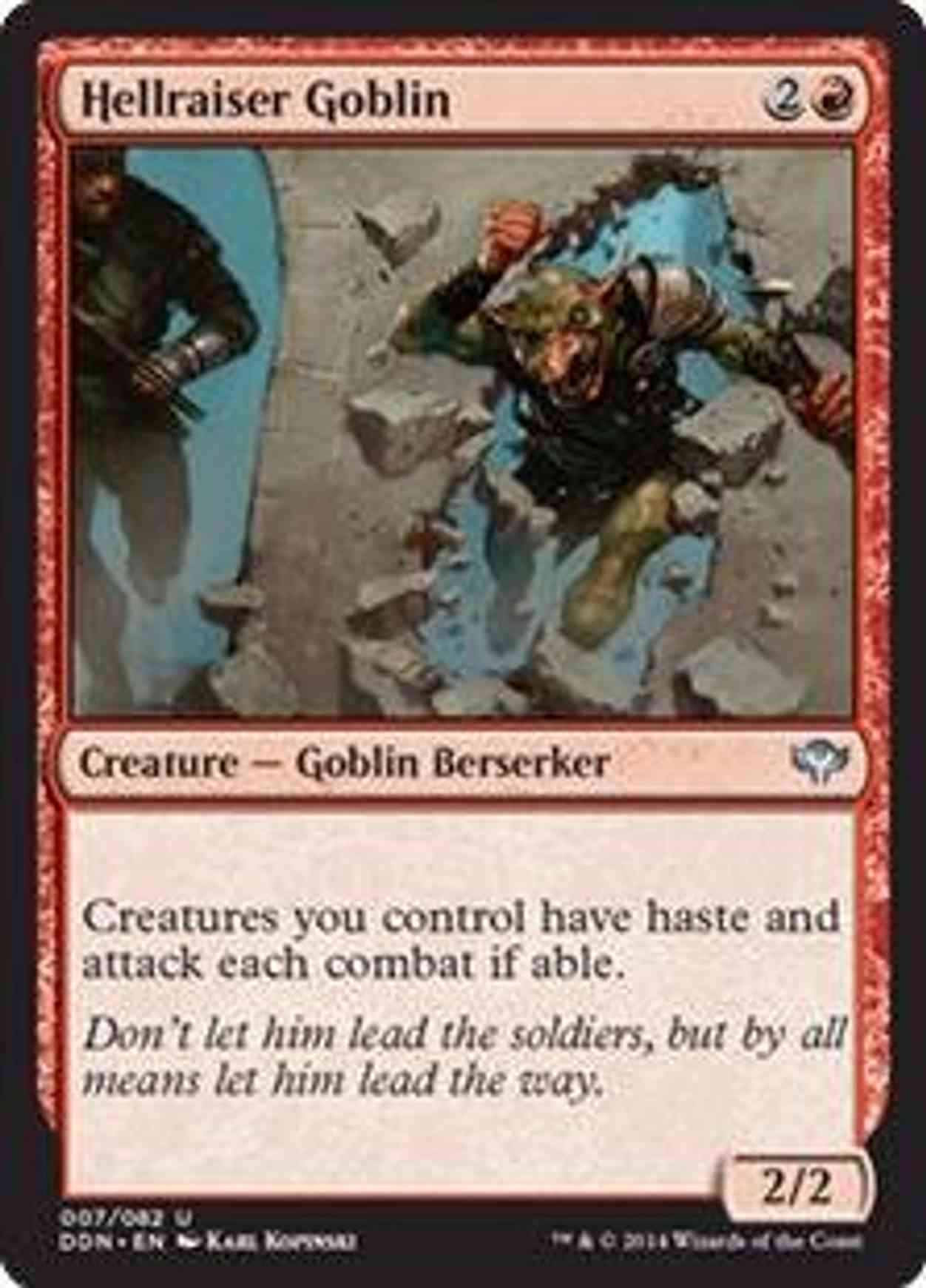 Hellraiser Goblin magic card front