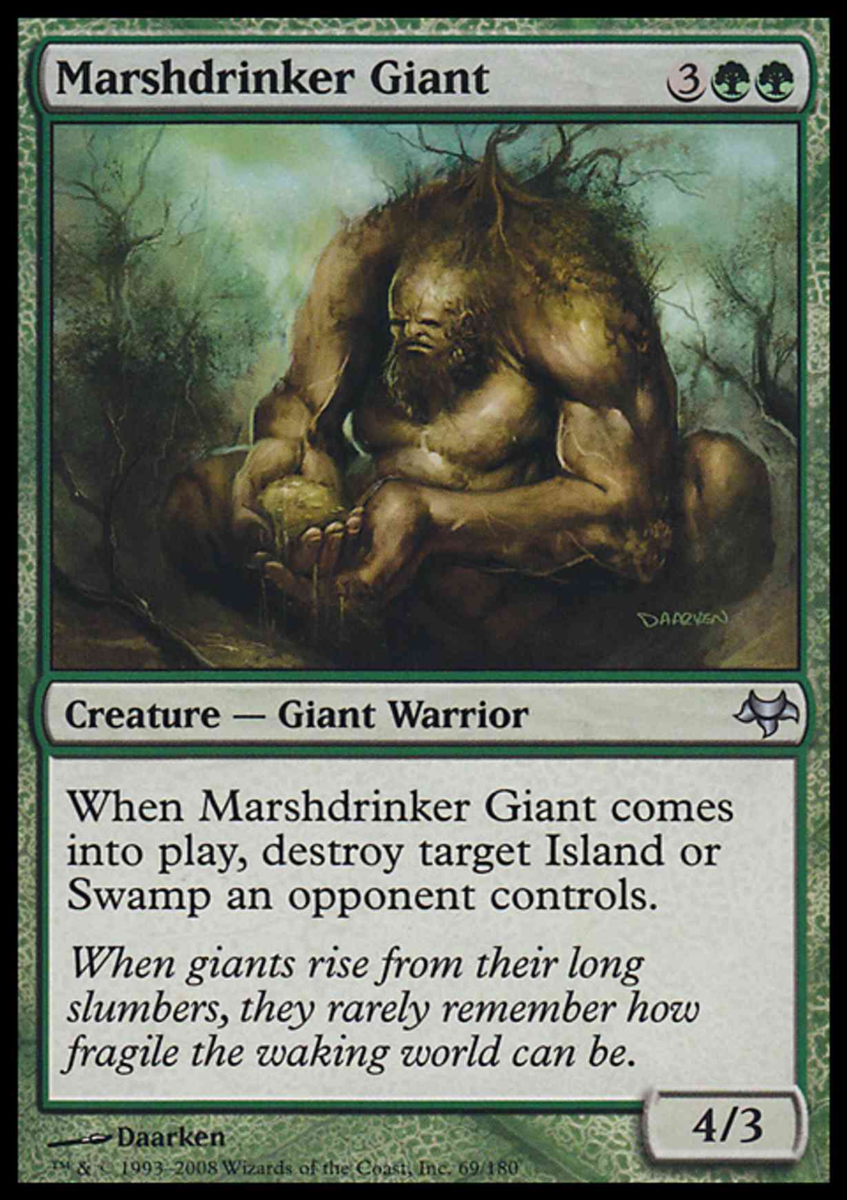 Marshdrinker Giant magic card front